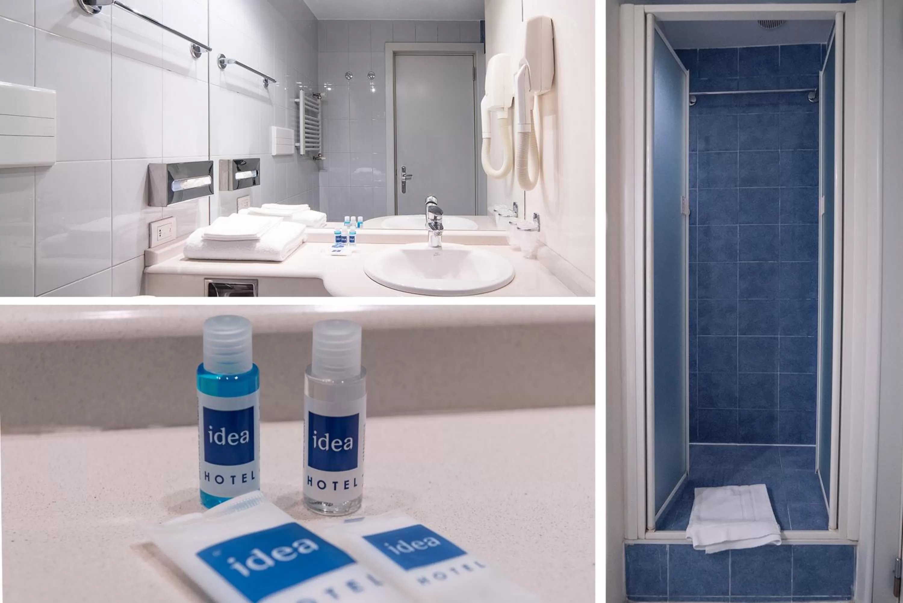 Bathroom in Idea Hotel Piacenza