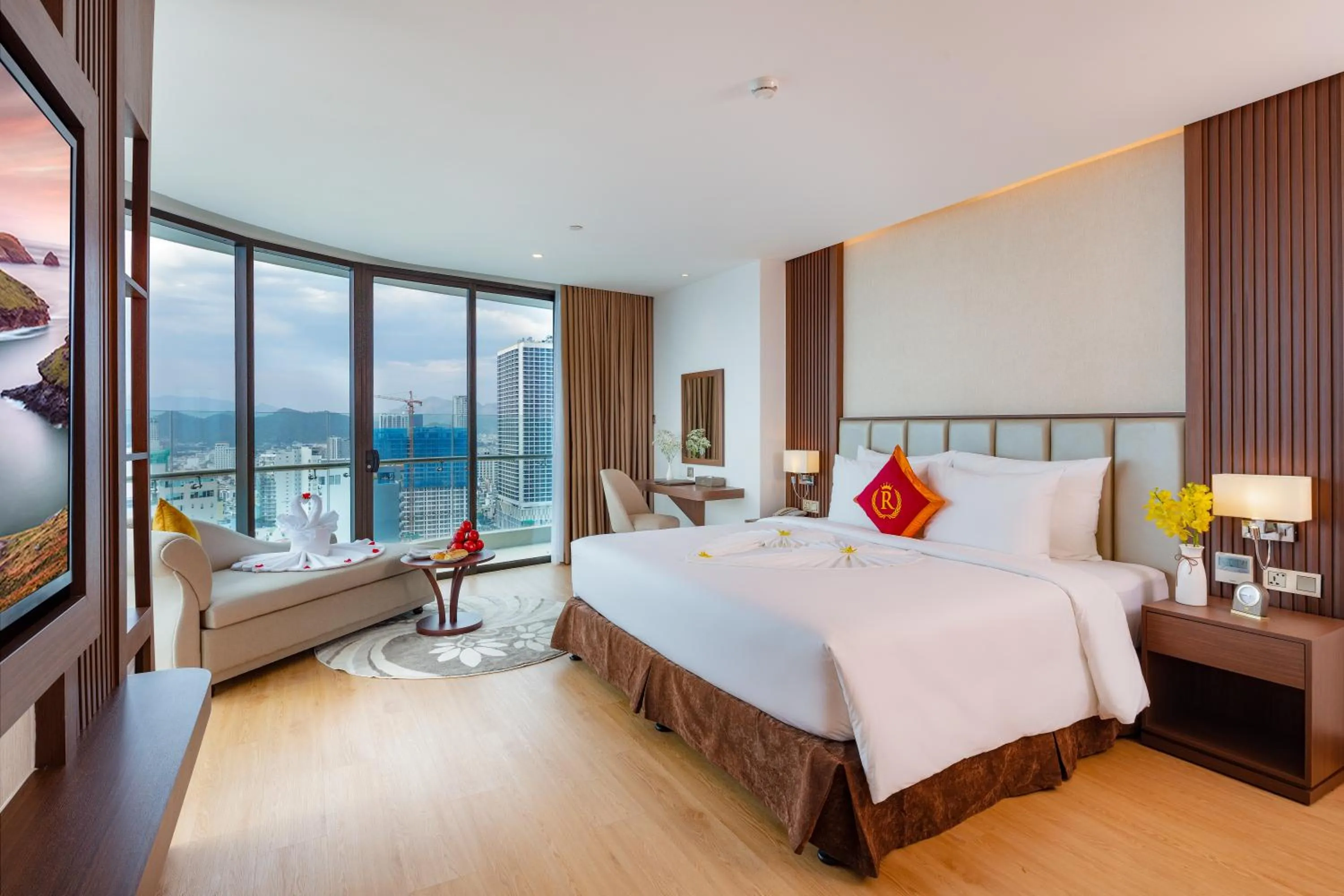 Bed in Regalia Gold Hotel