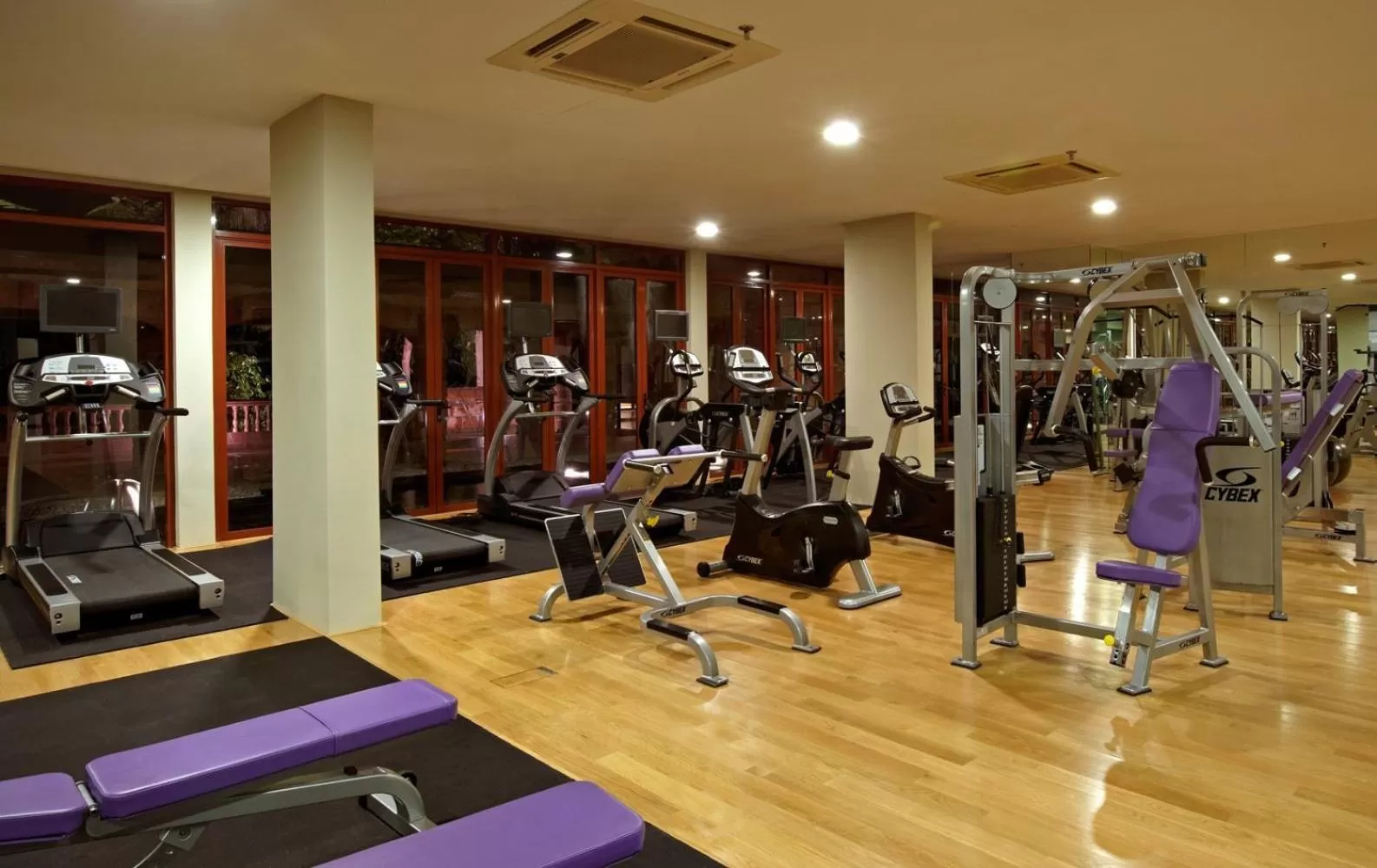 Fitness centre/facilities in The Chateau Spa & Wellness Resort