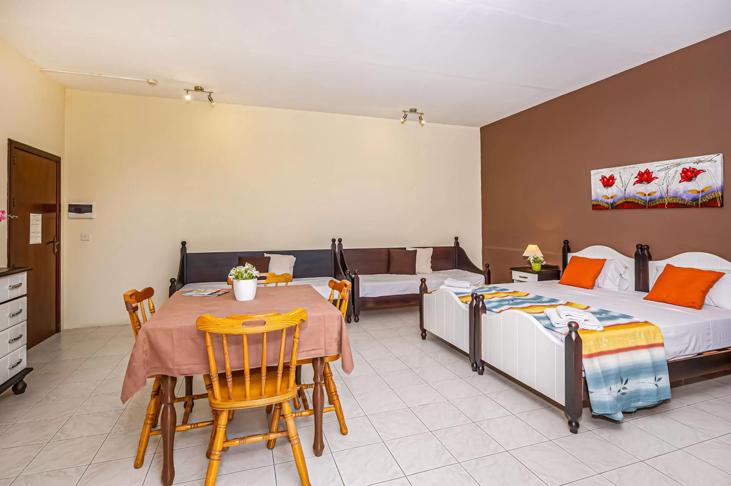 Bed in Mariblu Hotel