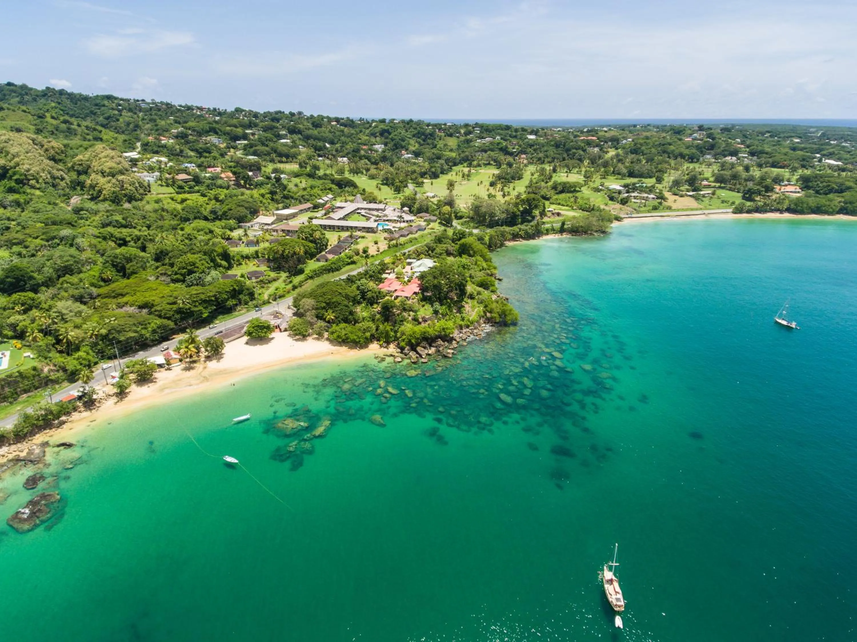 Bird's eye view in Mount Irvine Bay Resort