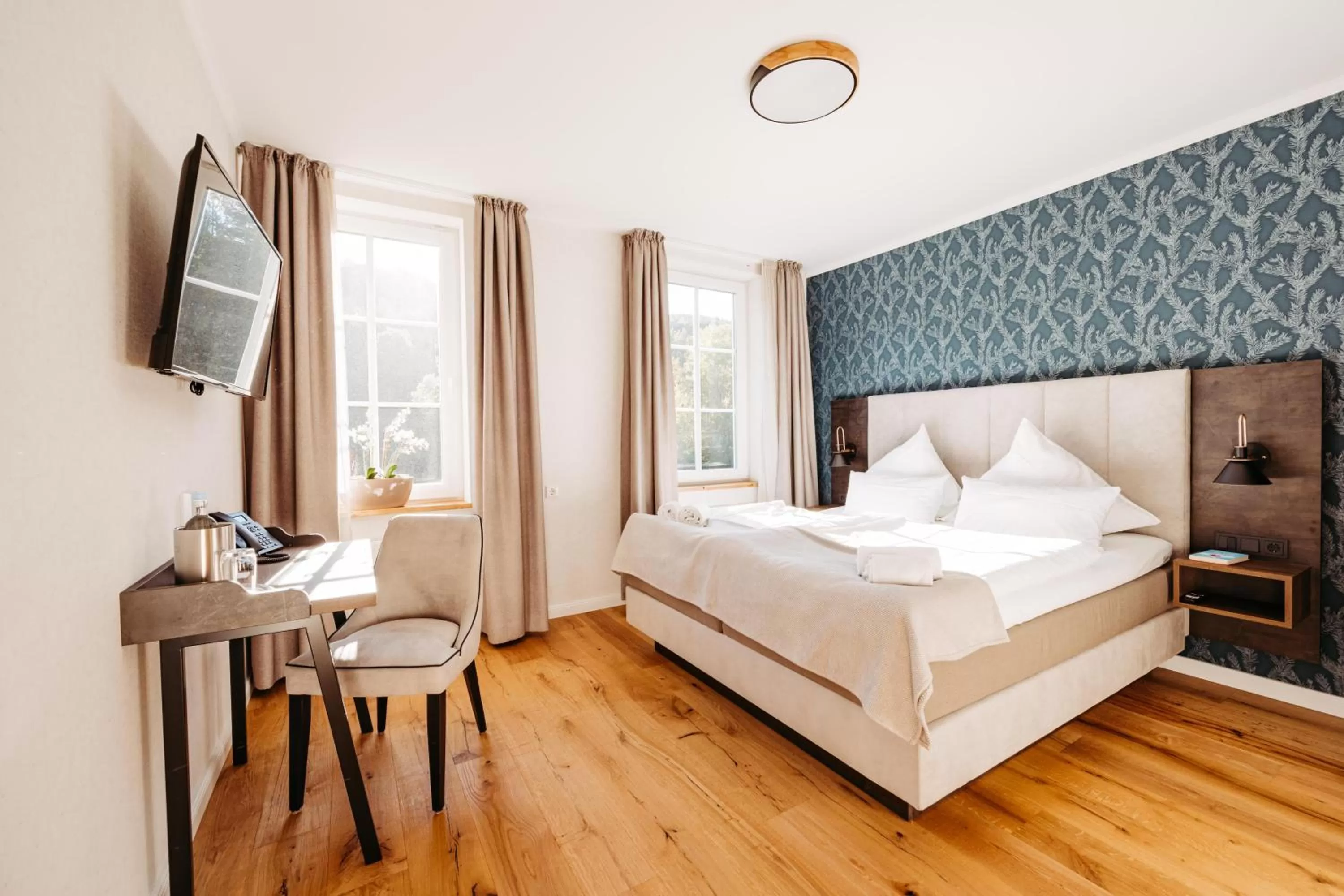 Bed in Schlosshotel Brilon-Wald