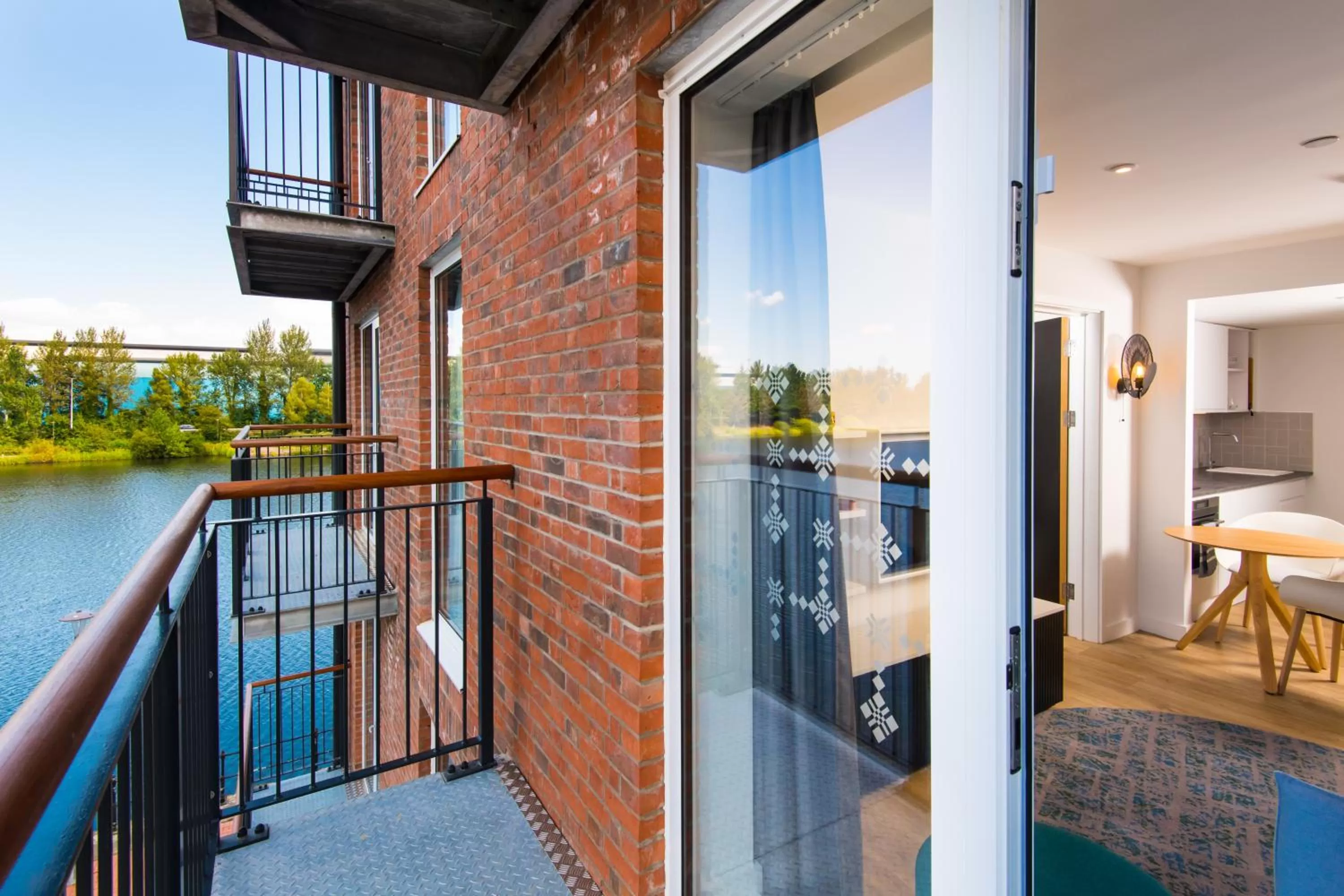 Balcony/Terrace in Staybridge Suites - Cardiff by IHG