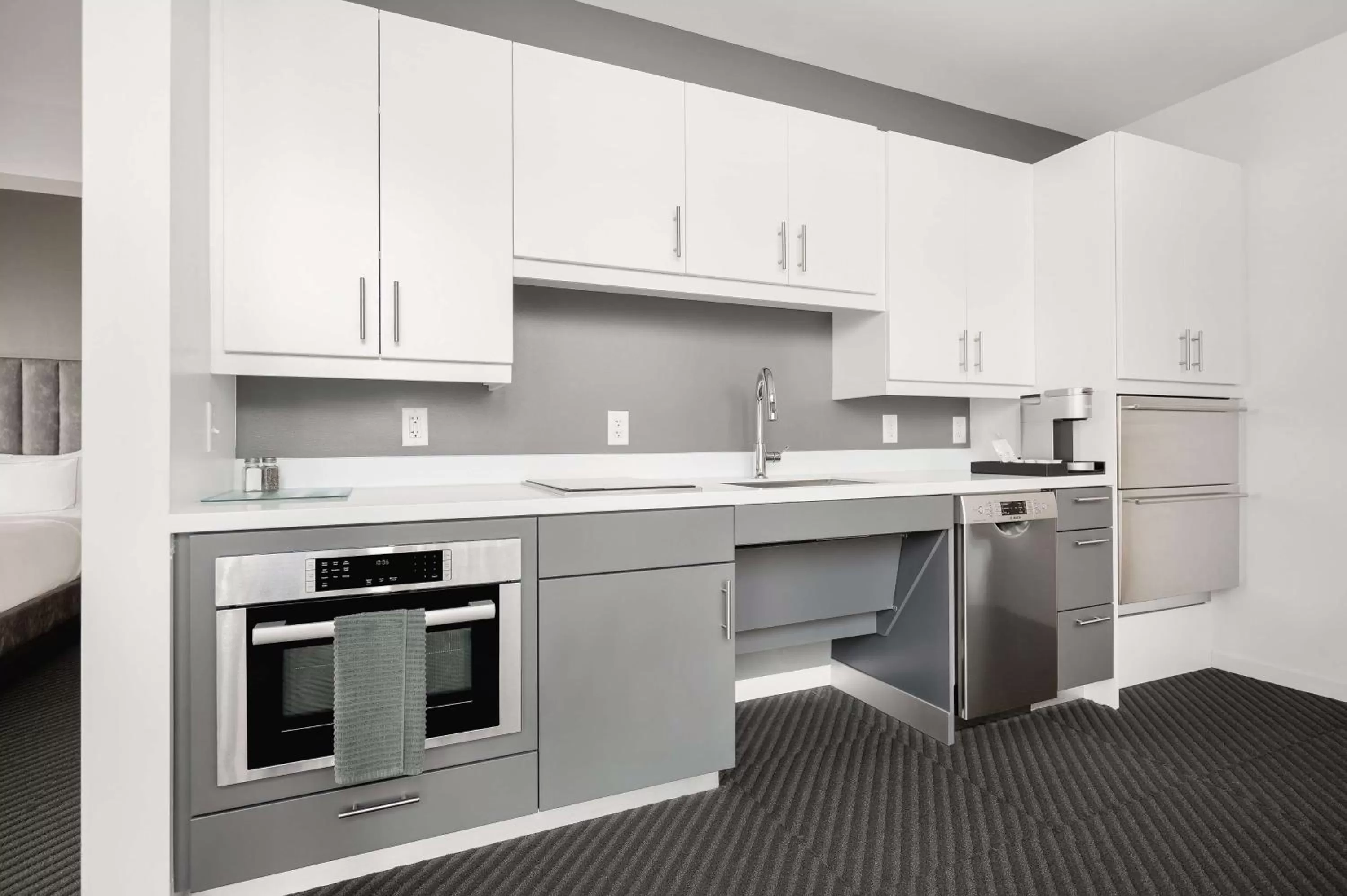 Kitchen or kitchenette in Hotel Chauncey Iowa City, Tapestry Collection by Hilton