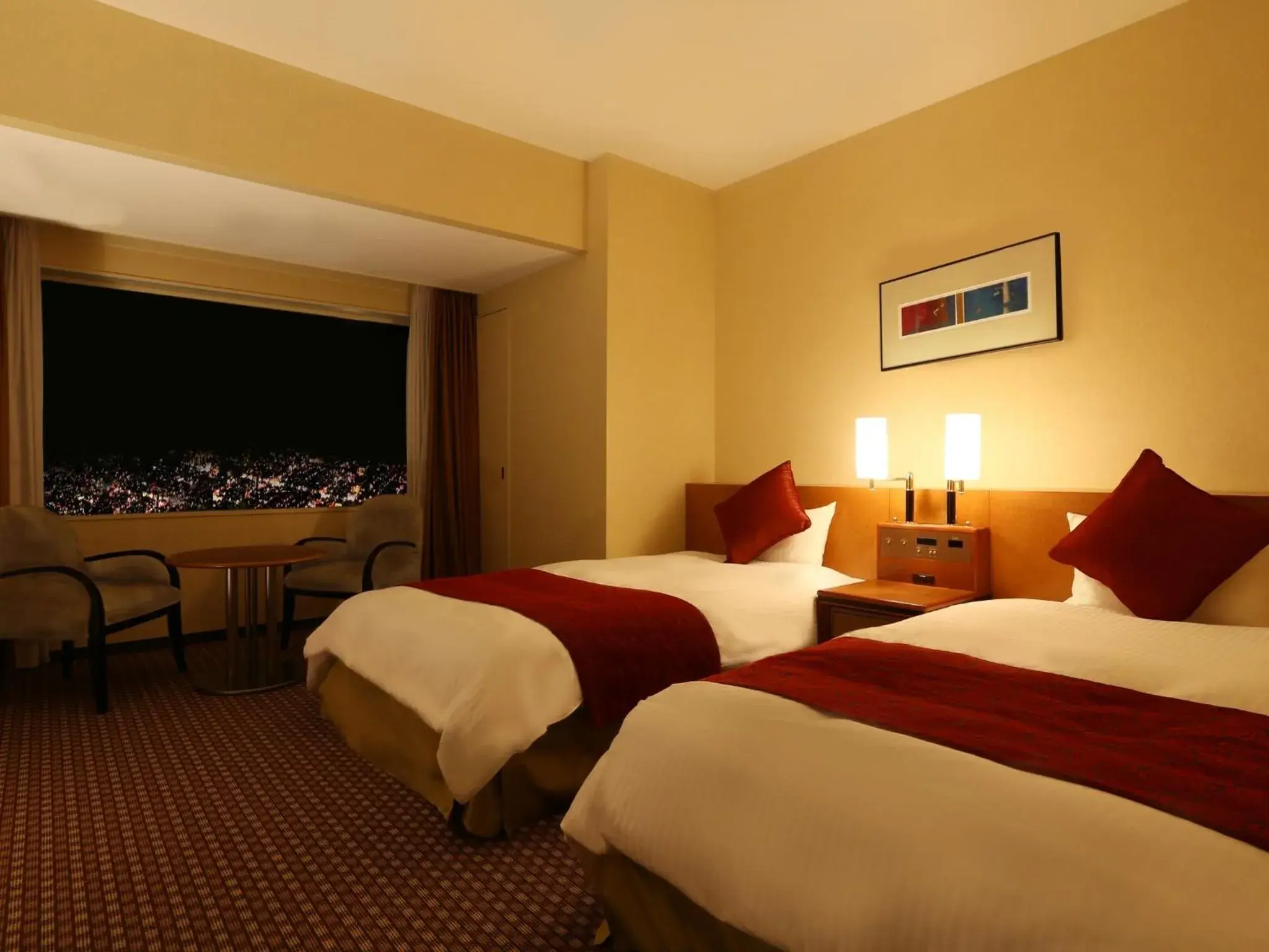 Superior Corner Twin Room - single occupancy - Non-Smoking in Star Gate Hotel Kansai Airport Superior Corner Twin Room - single occupancy - Non-Smoking in Star Gate Hotel Kansai Airport