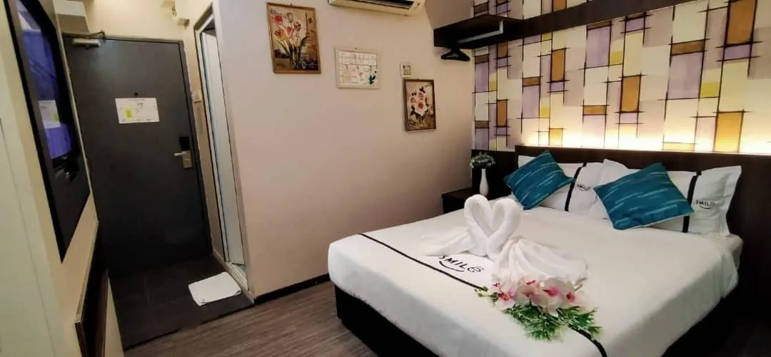 Bed in Smile Hotel Cheras Pudu KL