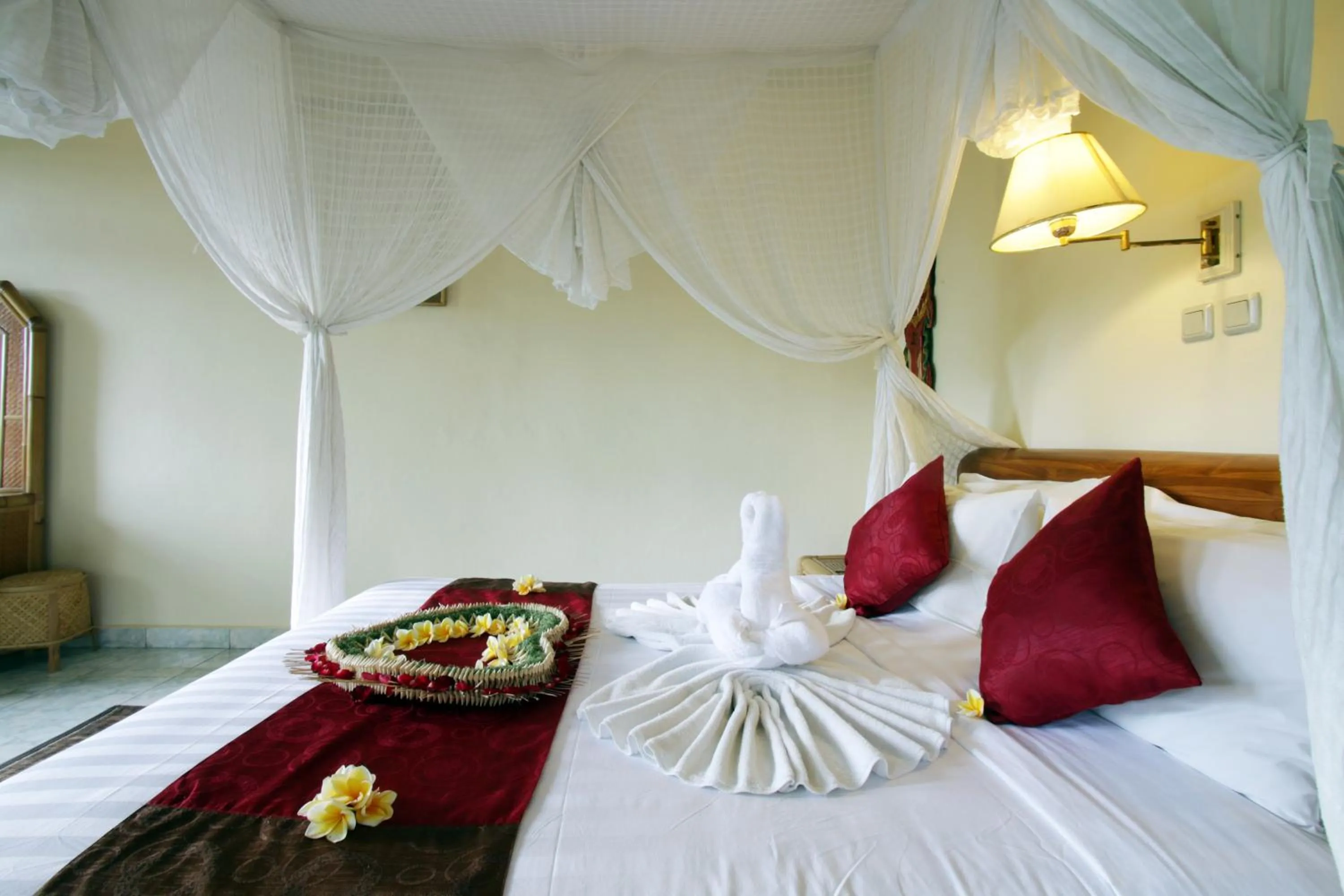 Decorative detail, Bed in Nick's Hidden Cottages by Mahaputra