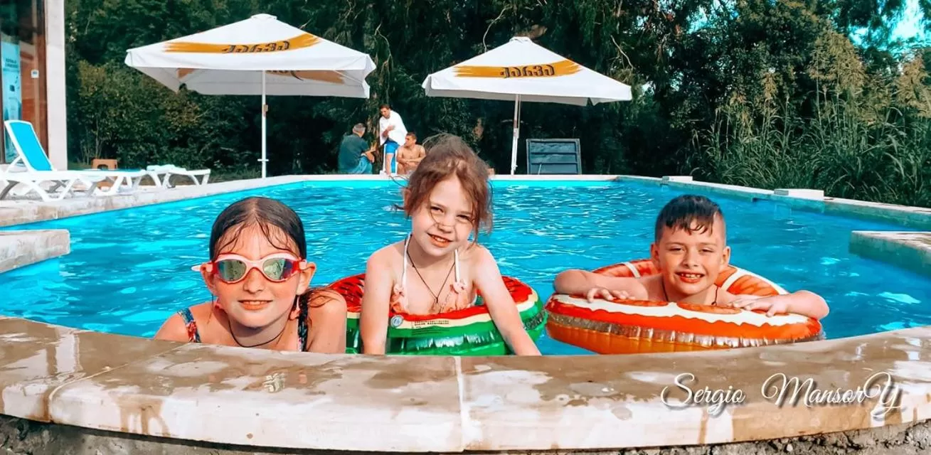 Swimming pool in Vita Gardenia Hotel Tskaltubo