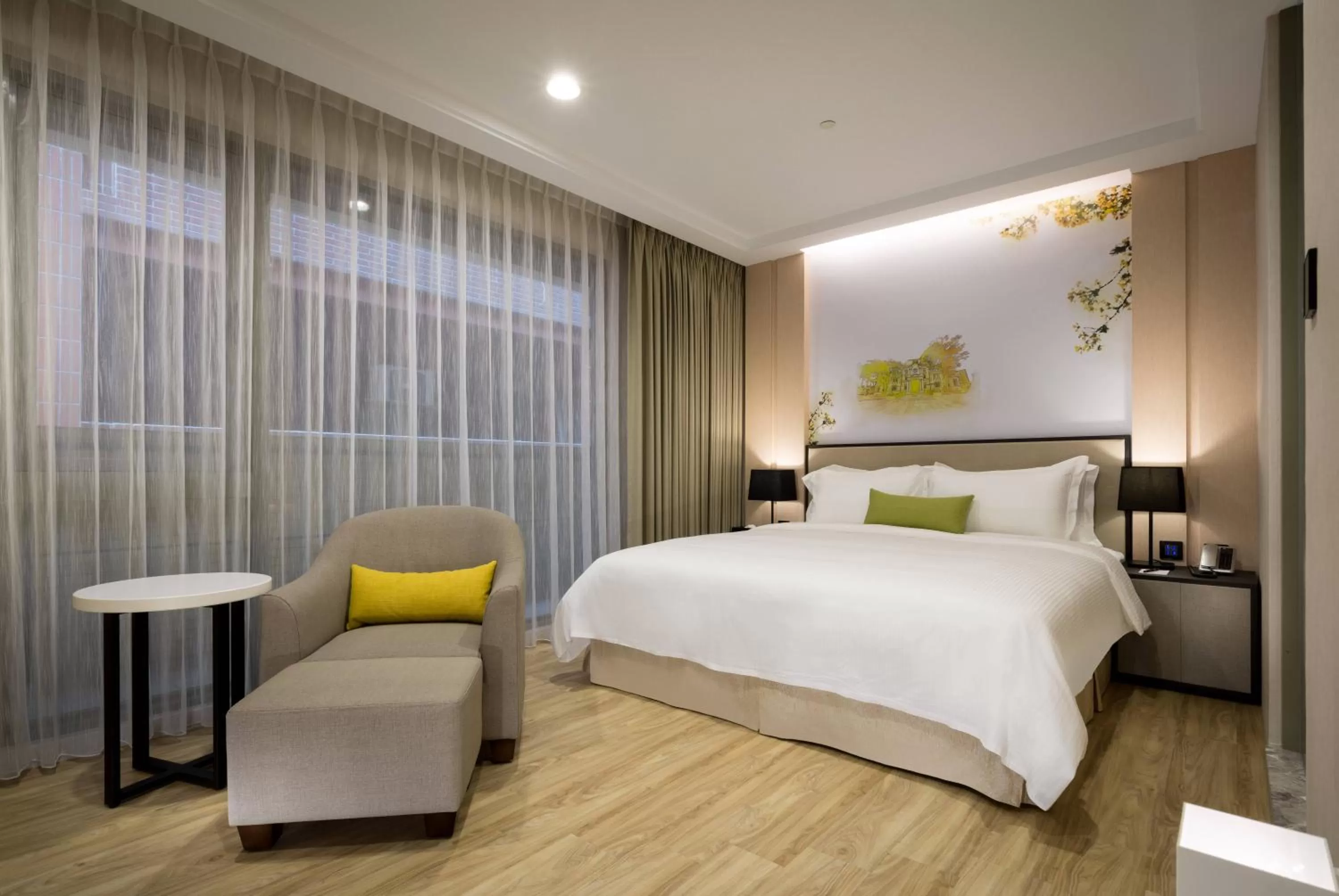 Bed in 台南星鑽國際商旅 Hua Hotel