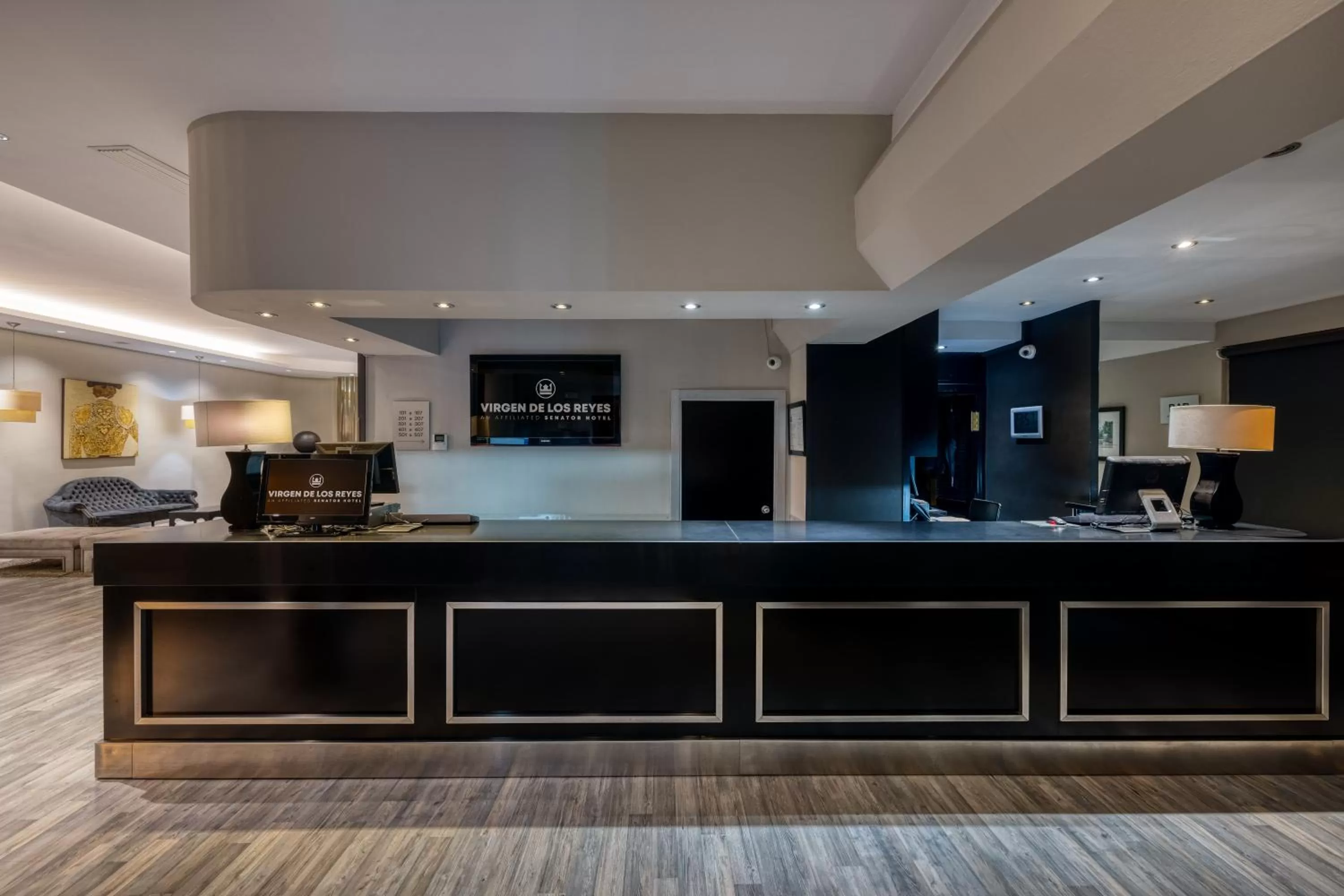 Lobby or reception in Virgen de los Reyes