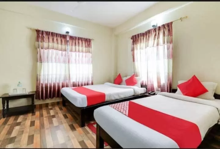 Bed in Hotel The Lake