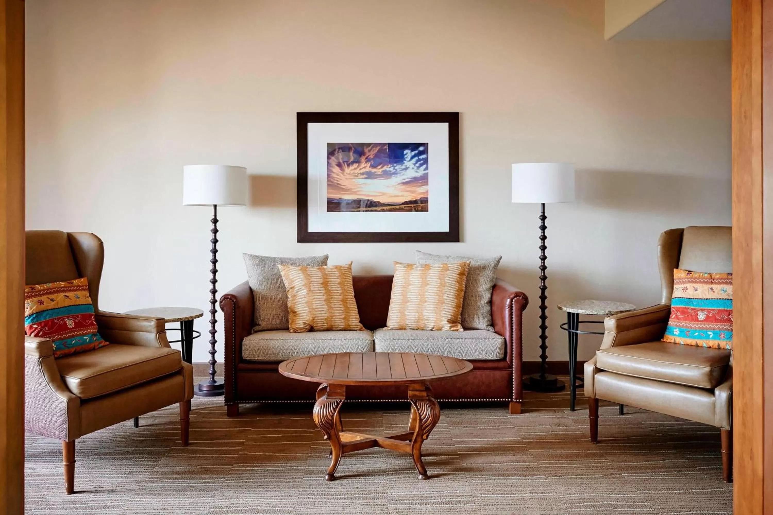 Living room in JW Marriott Tucson Starr Pass Resort