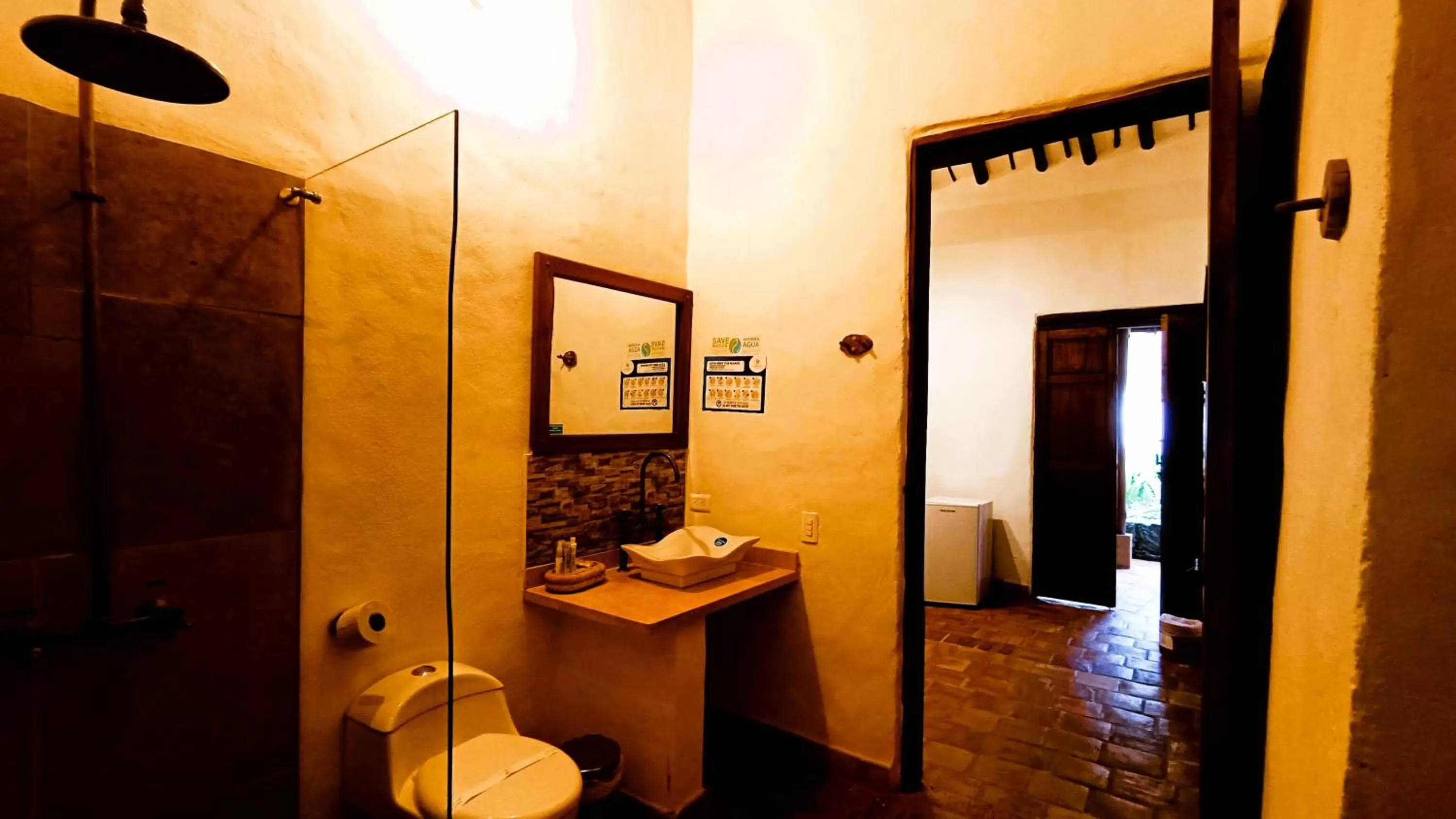 Bathroom in Hotel Buenosaires Barichara