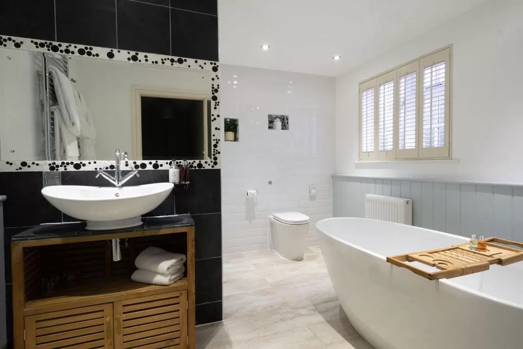 Bathroom in Boscundle Manor