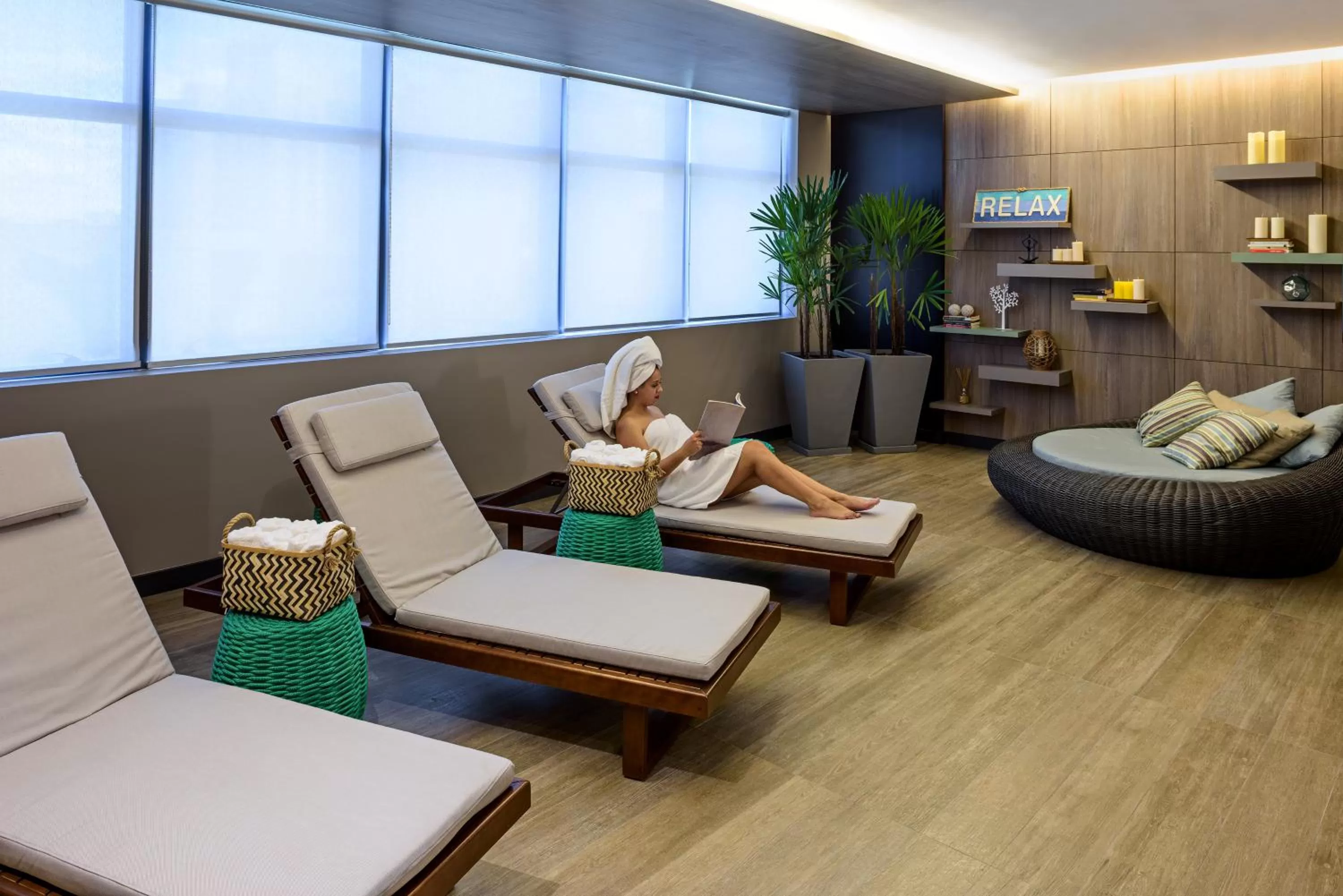 Sauna in Novotel Sorocaba