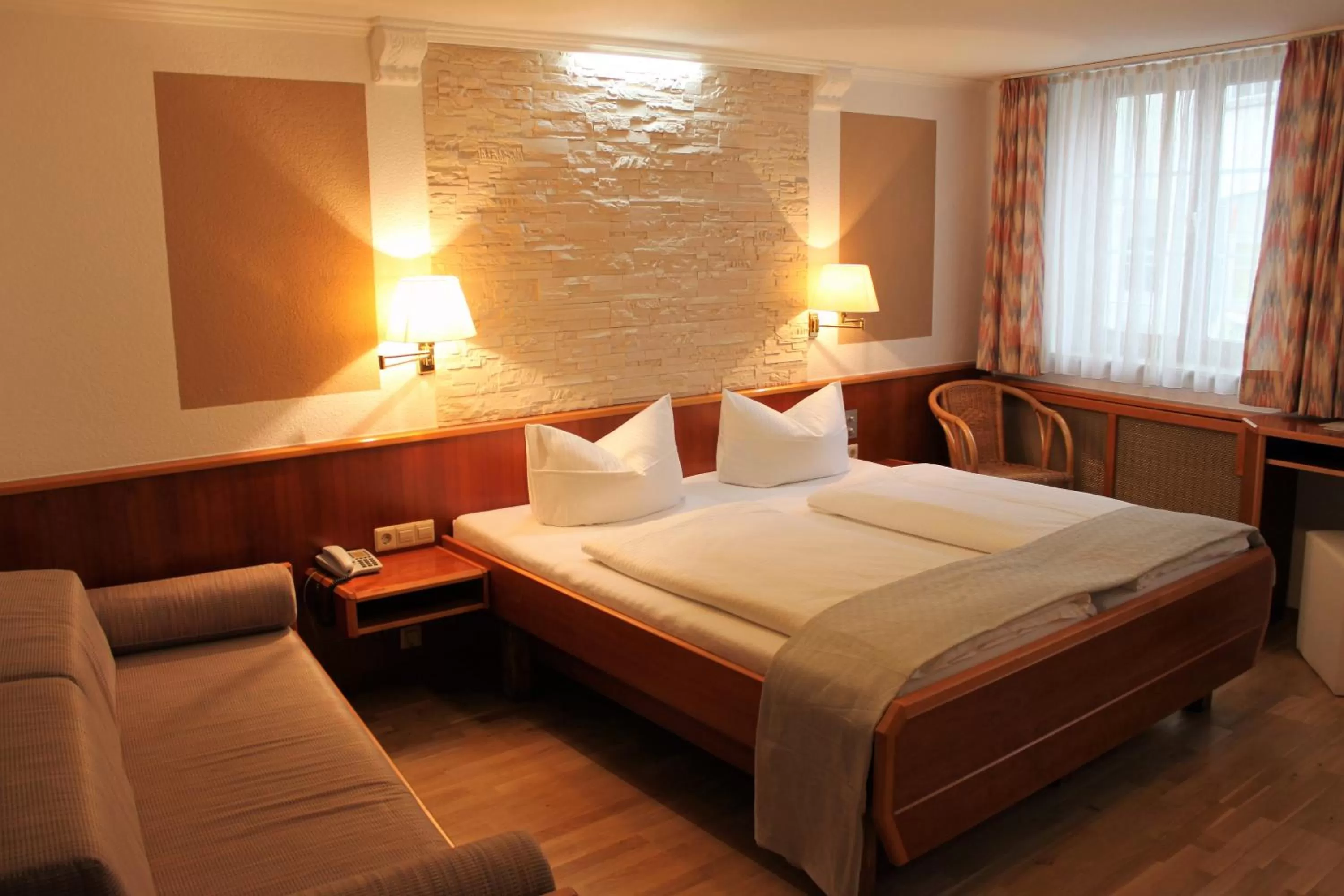 Photo of the whole room, Bed in Hotel Krone