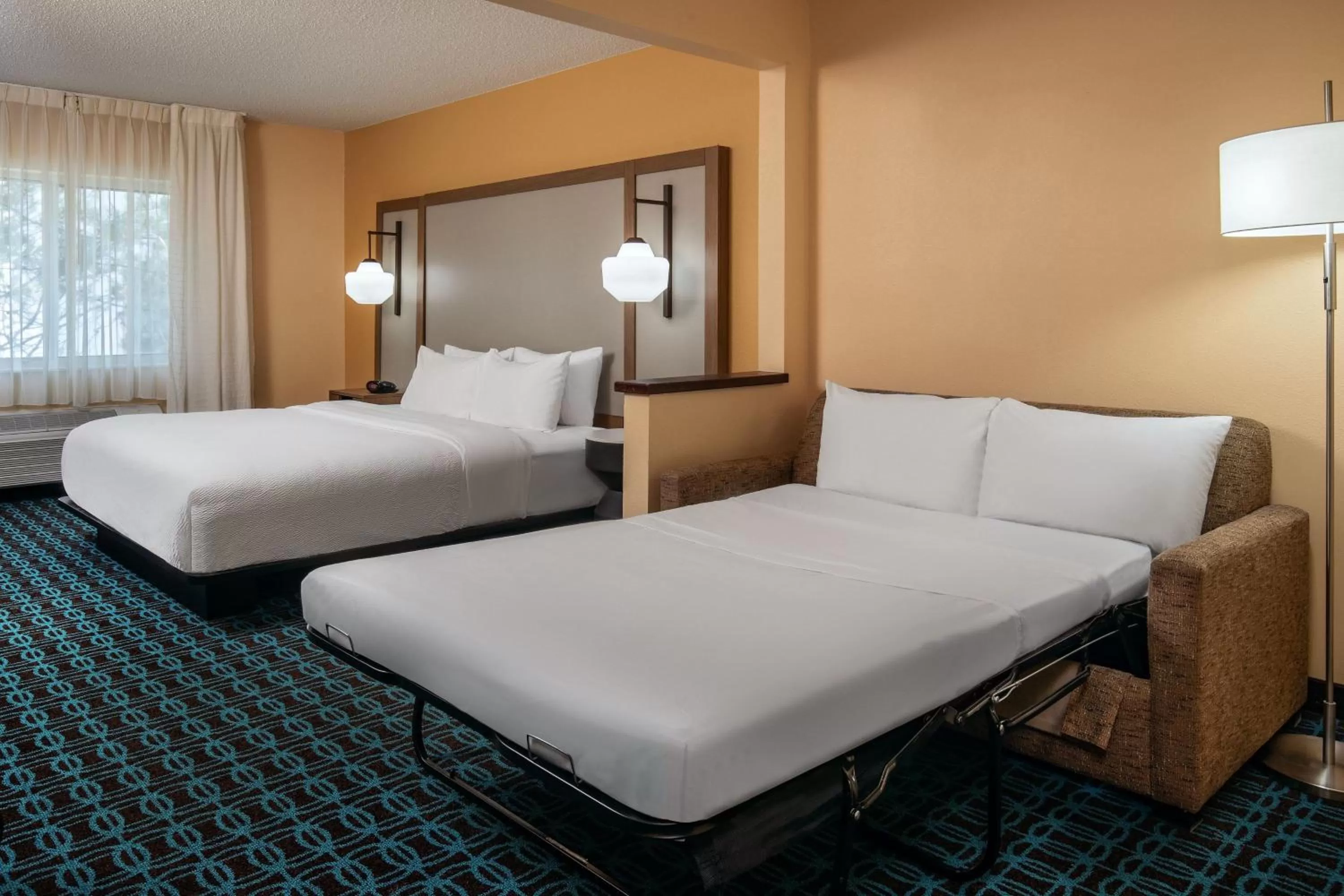 Bedroom, Bed in Fairfield Inn by Marriott Albany University Area