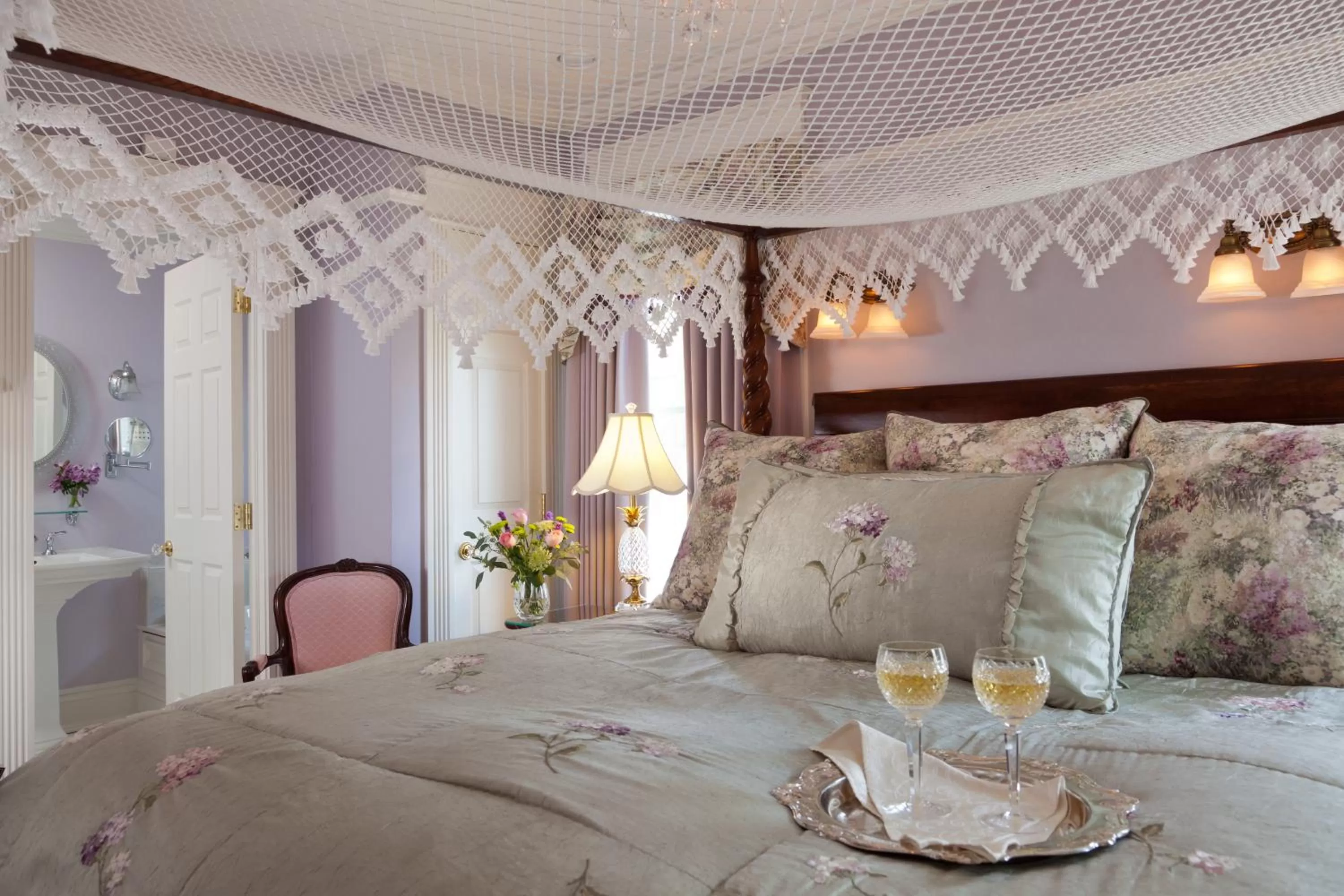 Bedroom in The Tower Cottage Bed and Breakfast