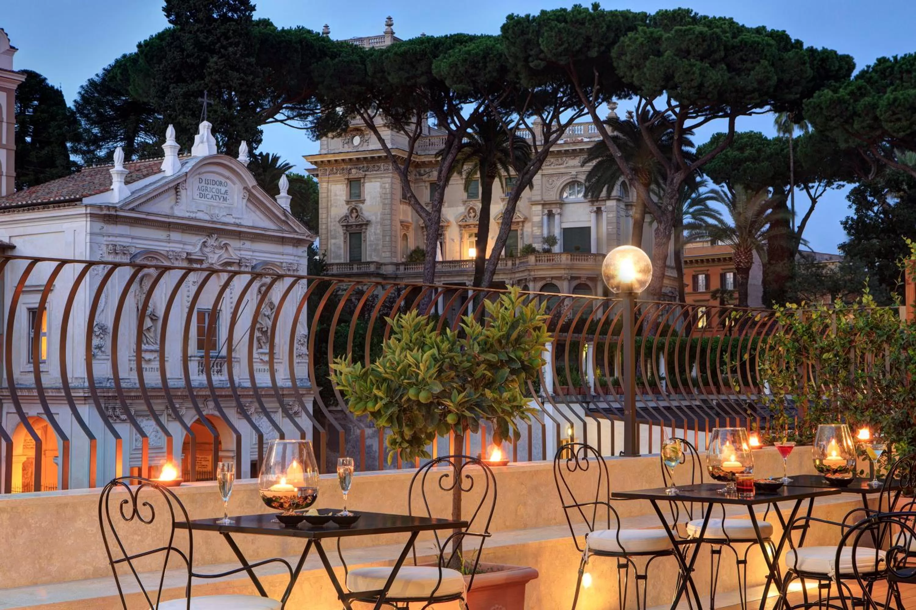 Decorative detail in Hotel Degli Artisti