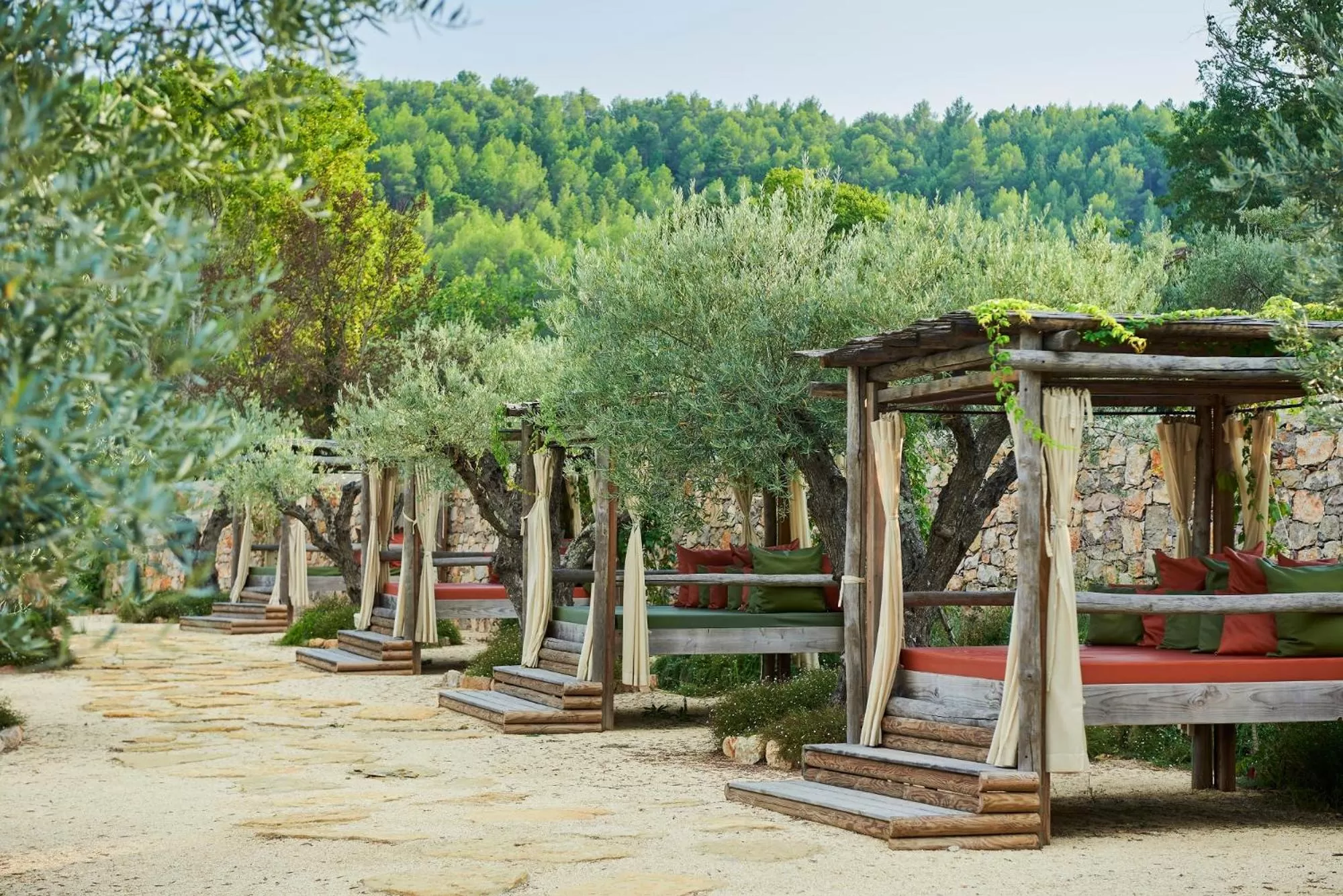 Swimming pool in Château de Berne