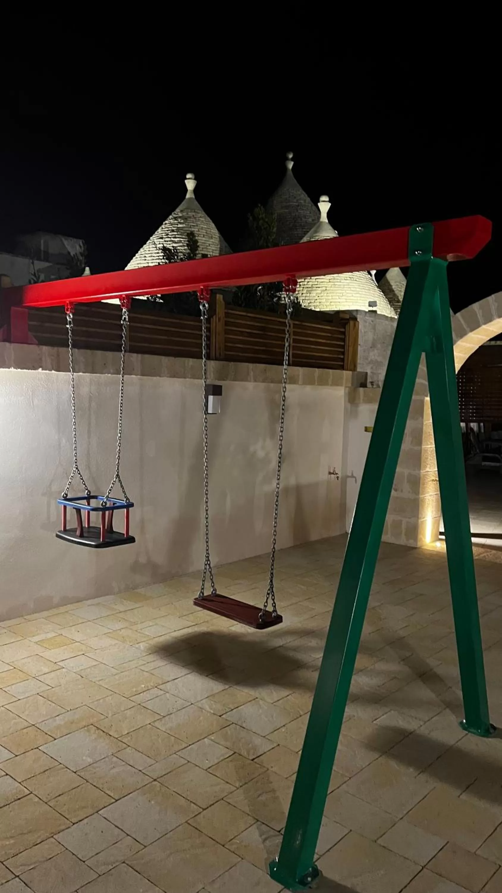 Children play ground in Quei Trulli Divini