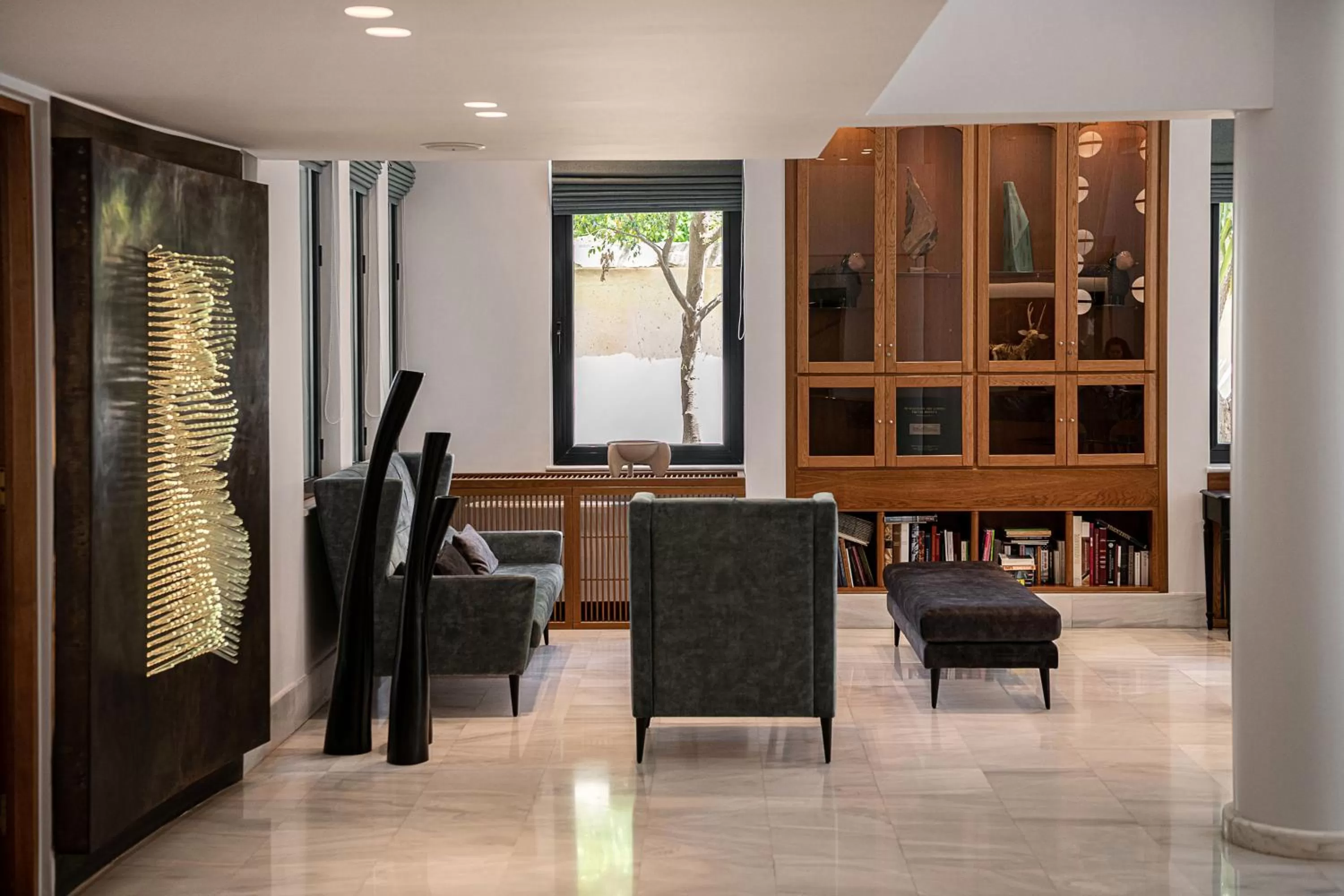 Living room in Avra City Boutique Hotel