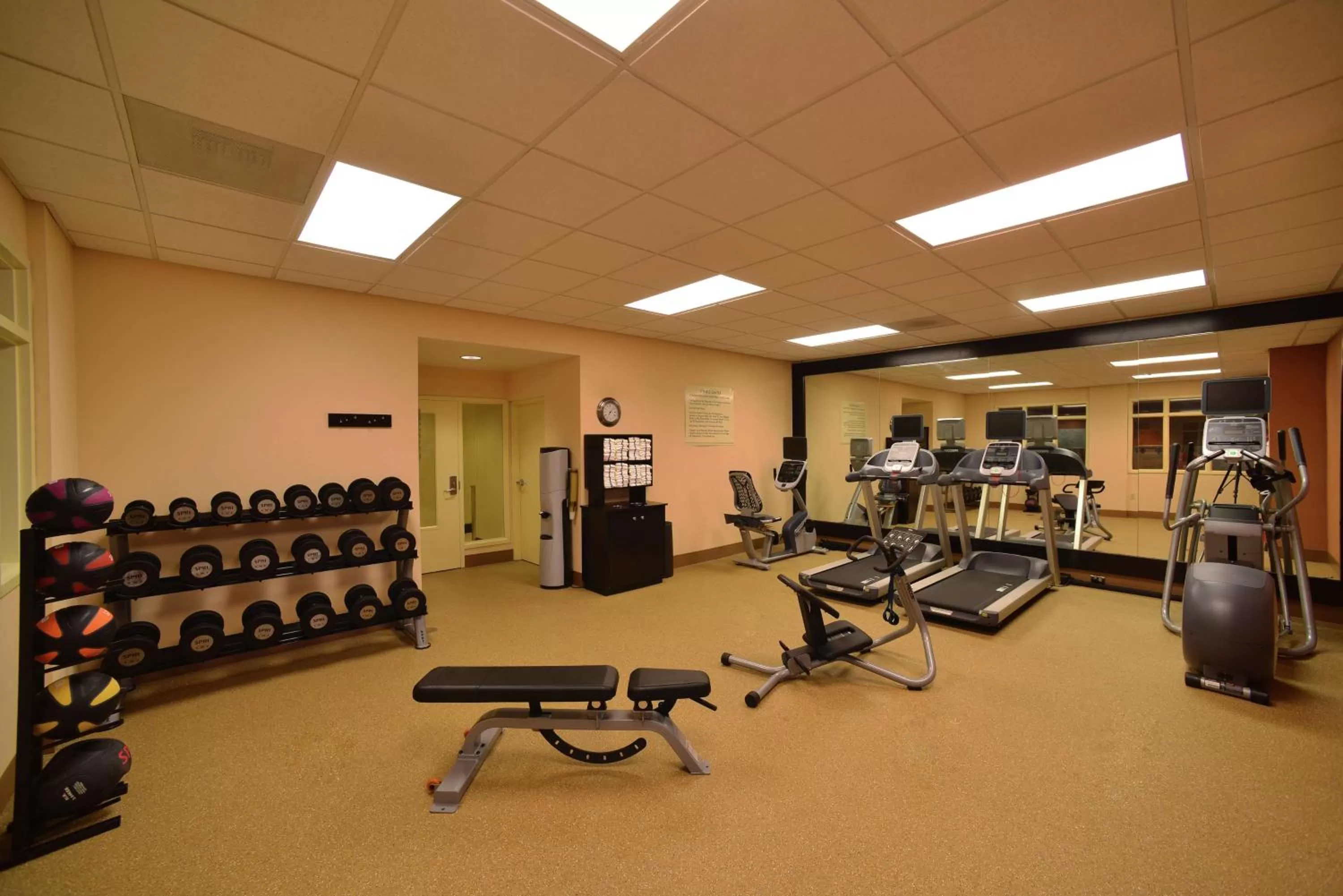 Fitness centre/facilities in Hilton Garden Inn Kankakee
