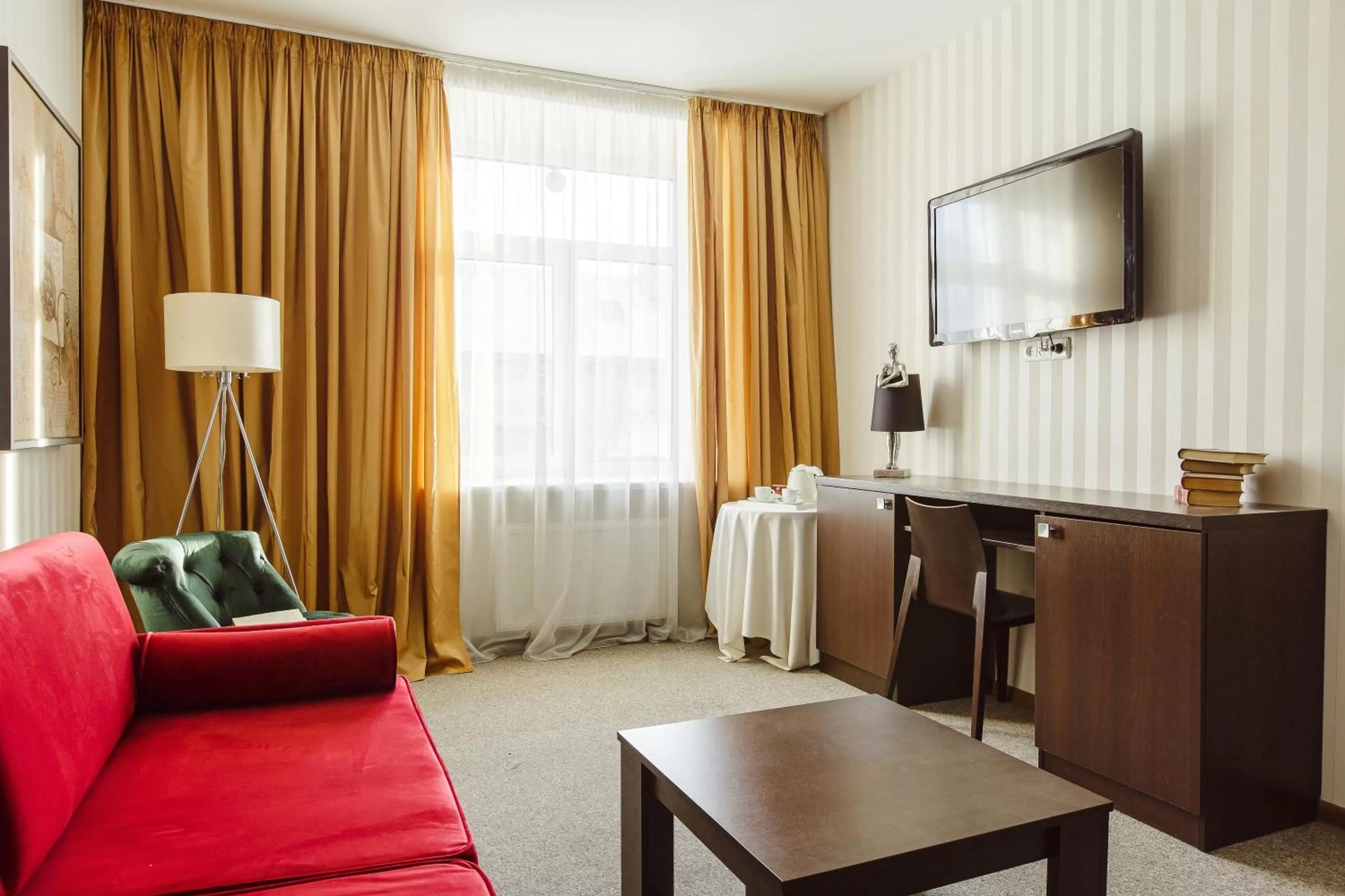 Living room in Old Town Hotel Bohema, Klaipėda