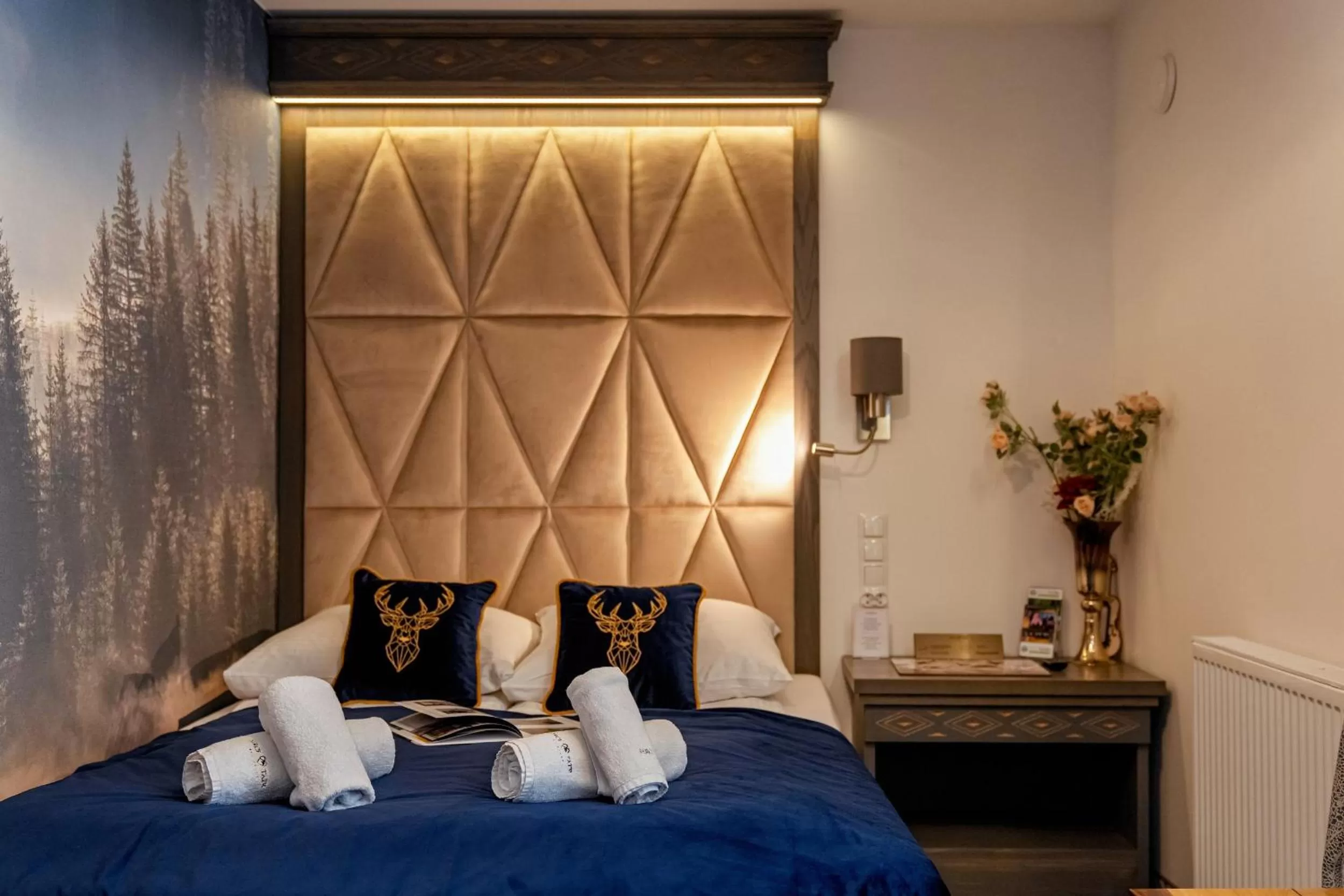 Bed in Serce Tatr Residence Zakopane - blisko Krupówek