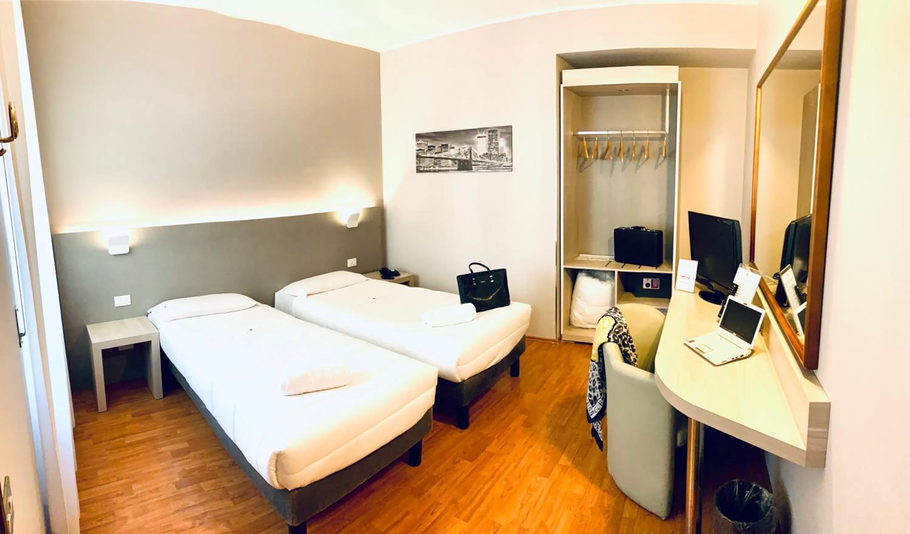 Photo of the whole room, Bed in Hotel Concorde Fiera