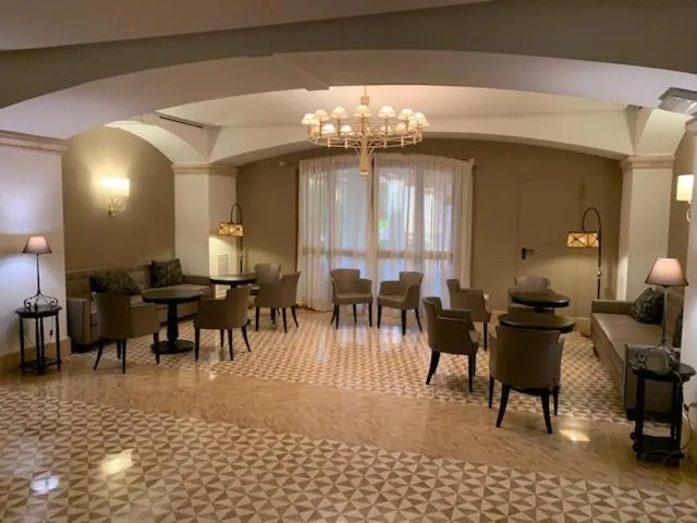 Lounge or bar in Relais La Fattoria