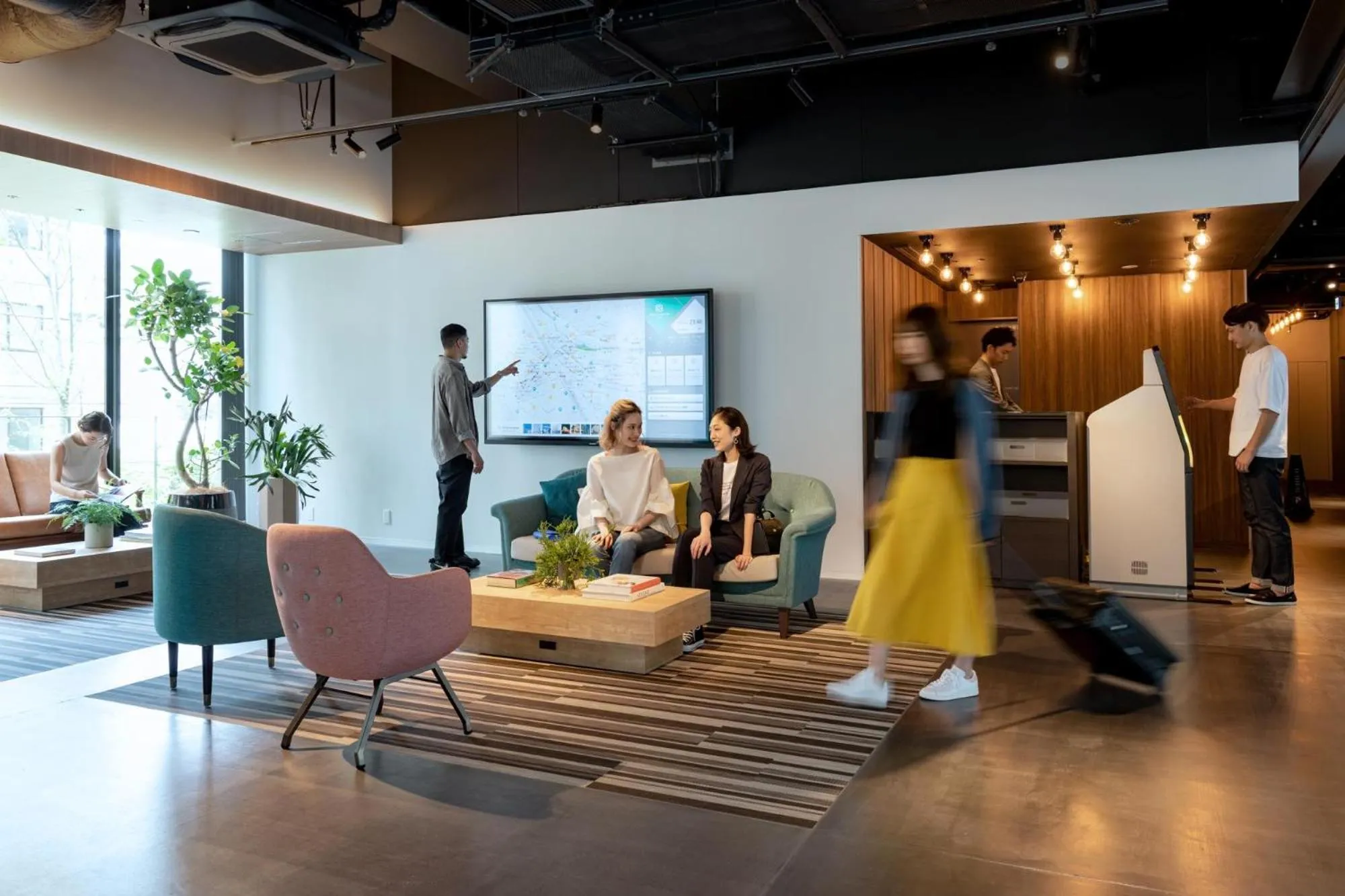 Lobby or reception in Prince Smart Inn Ebisu