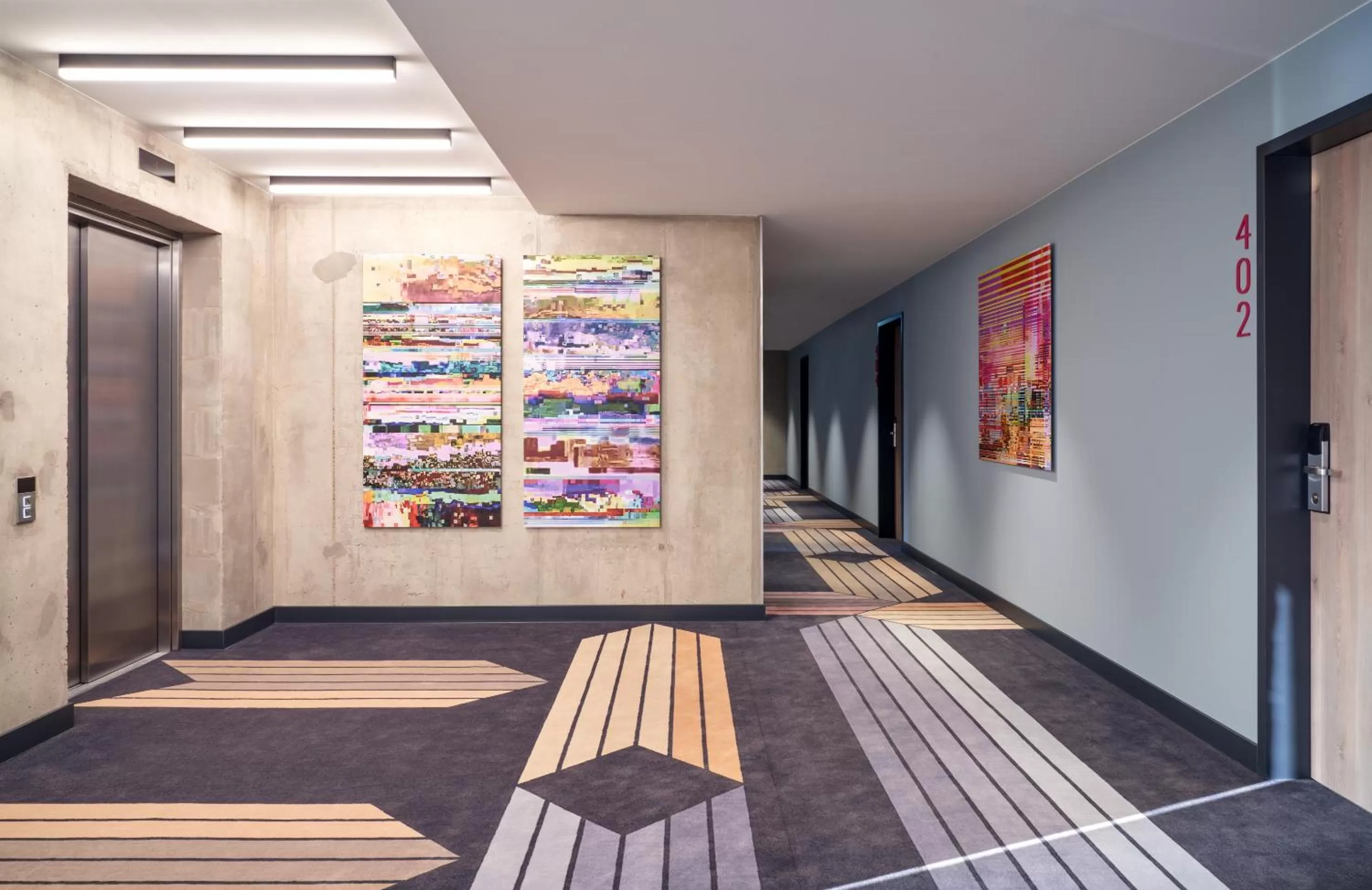 elevator in URBAN LOFT Cologne