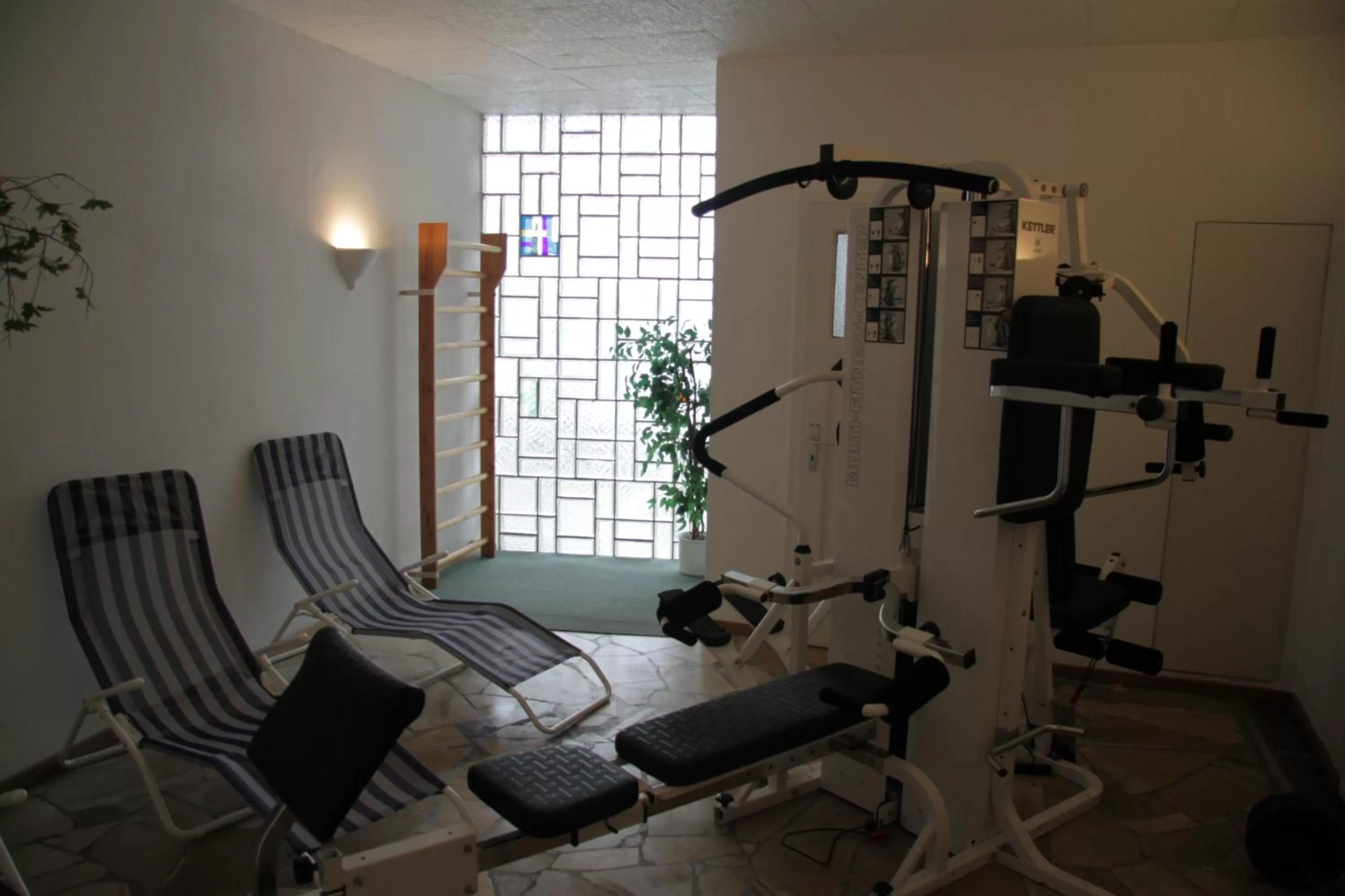 Fitness centre/facilities in Hotel Büchner Garni
