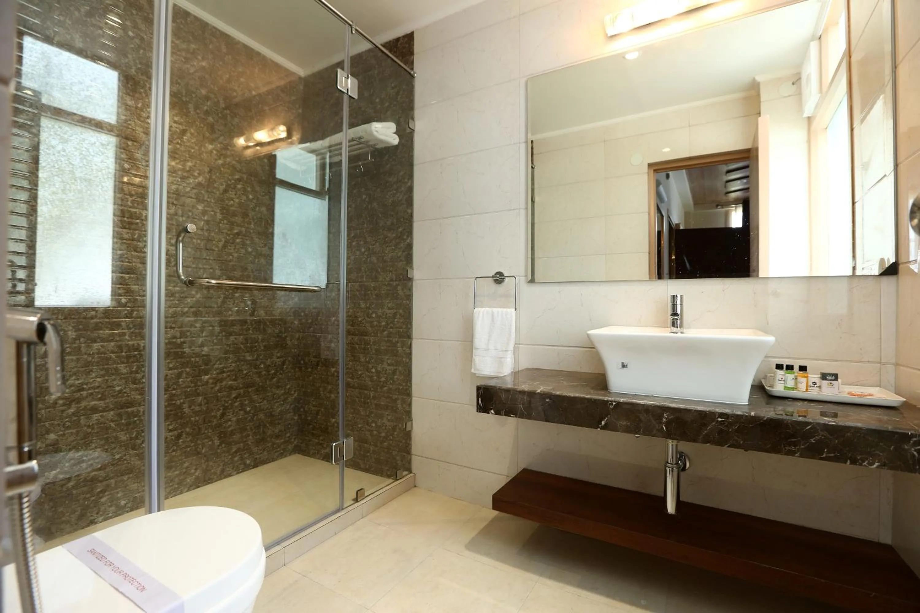 Bathroom in The Highland Park - A Truly River side Resort