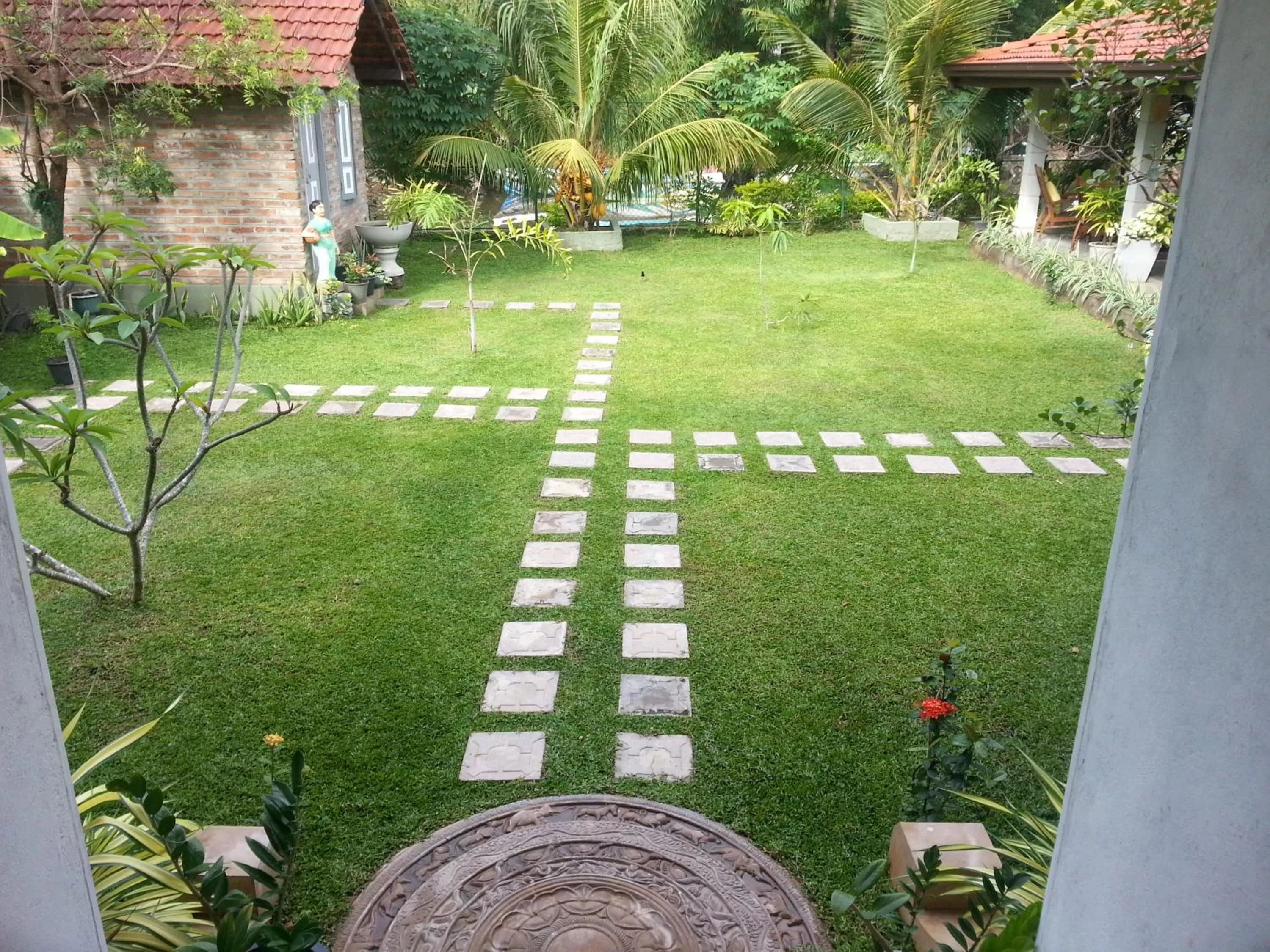 Garden view, Garden in Green Wood Villa Negombo