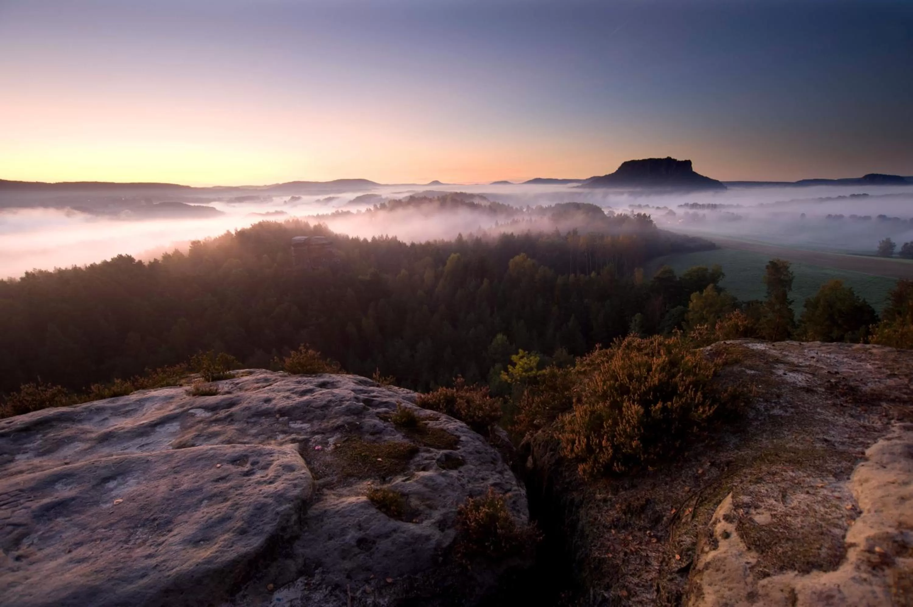 Natural landscape in QUARTIER 5 Hotel & Restaurant, Sächsische Schweiz
