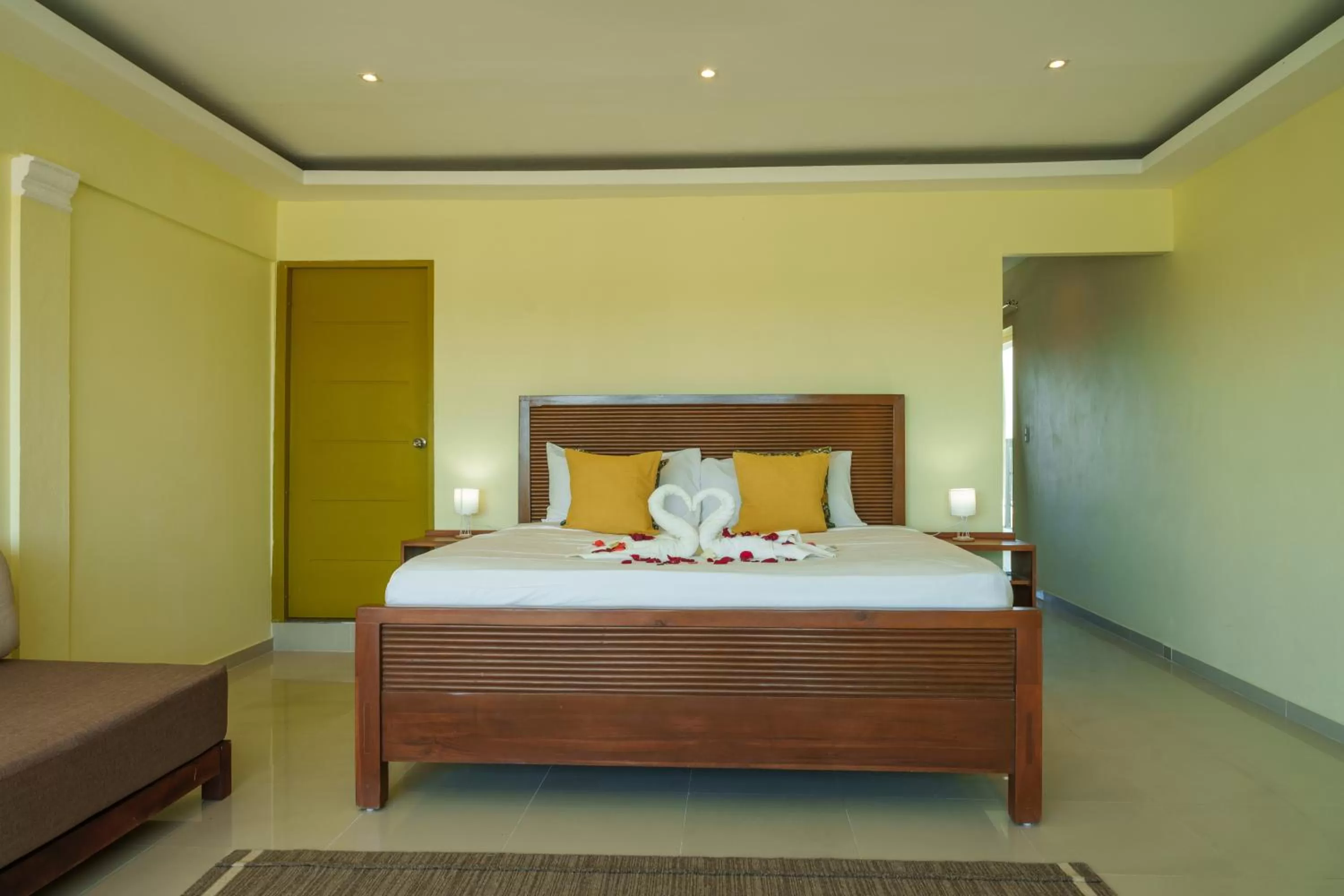 Bed in Hotel La Casona MC