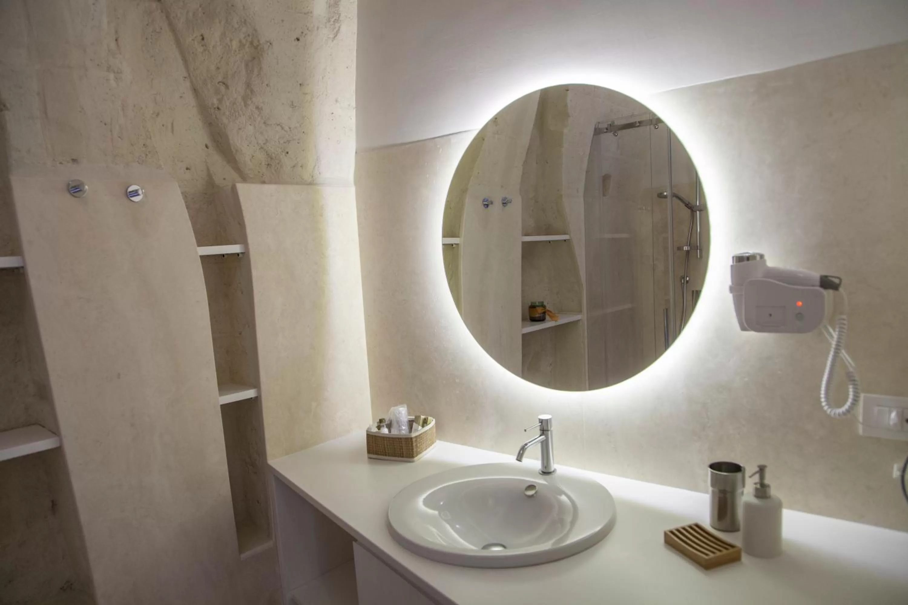 Bathroom in Tenuta Danesi - Camere - Appartamenti - Bubble Room
