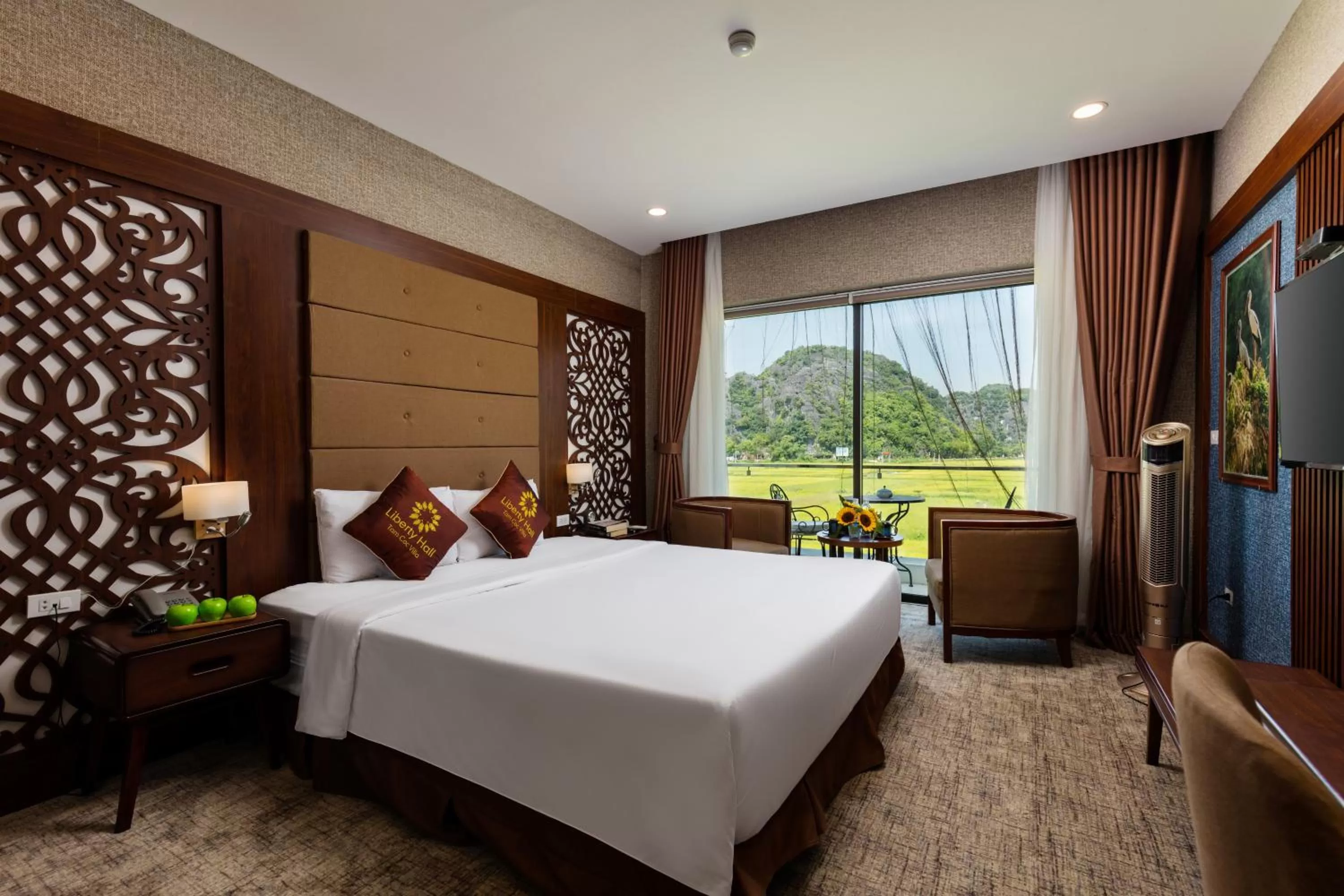 Photo of the whole room in Liberty Hall Tam Coc Hotel & Villa