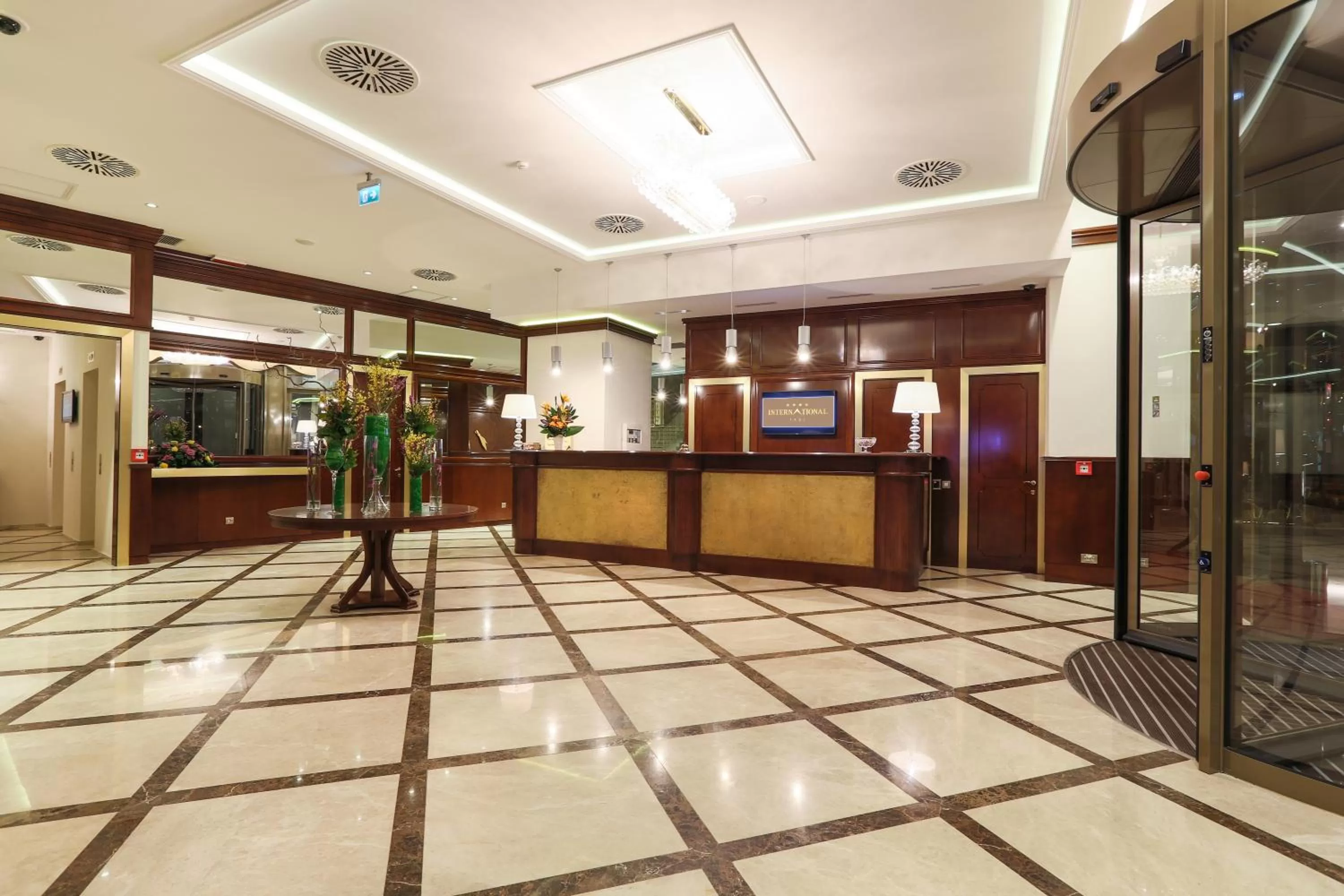 Lobby or reception in Hotel International Iasi