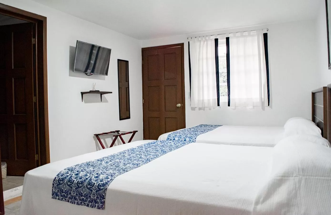 Bed in Hotel Rio Atlixco