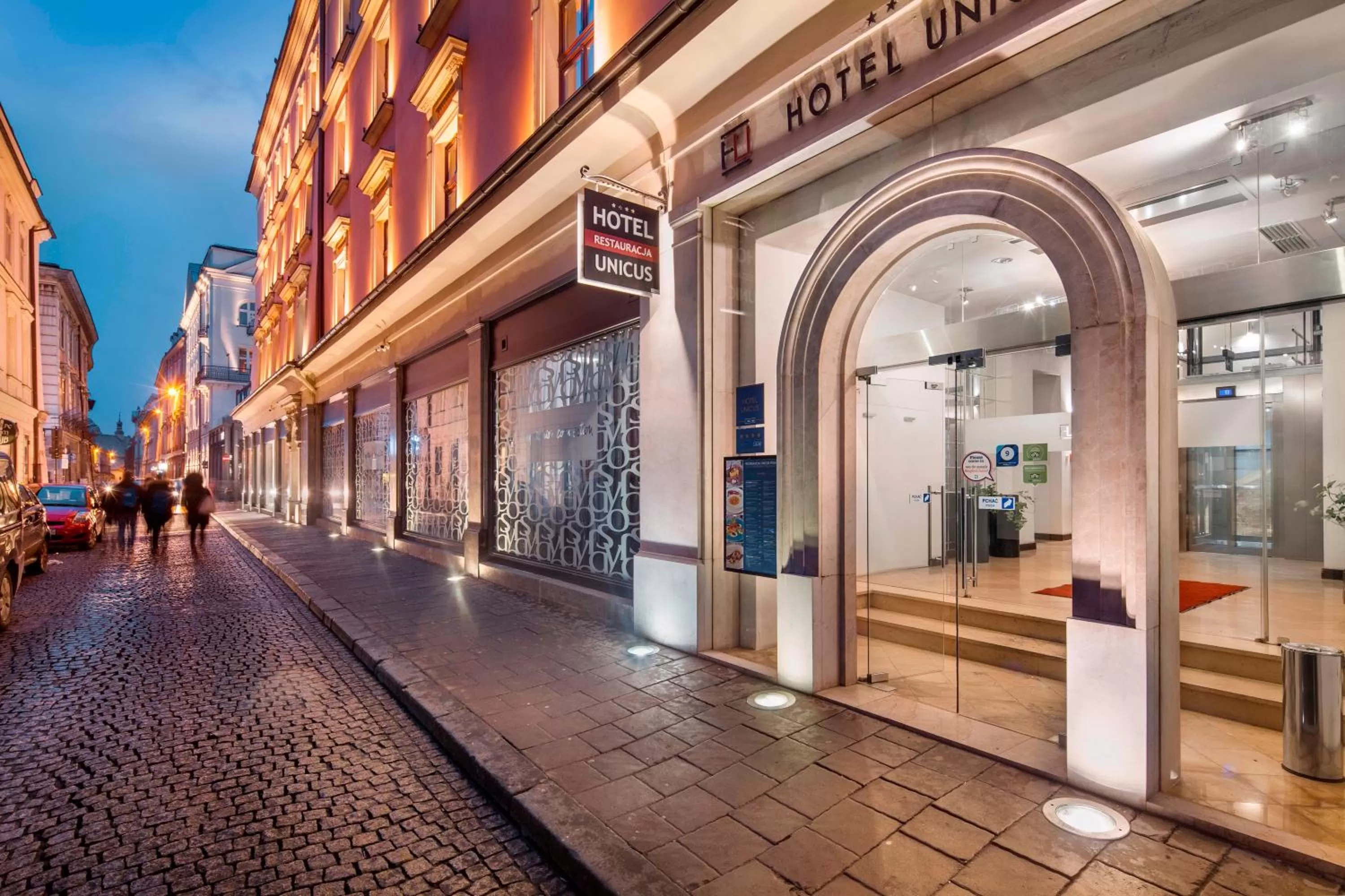 Property building in Hotel Unicus Krakow Old Town - Destigo Hotels