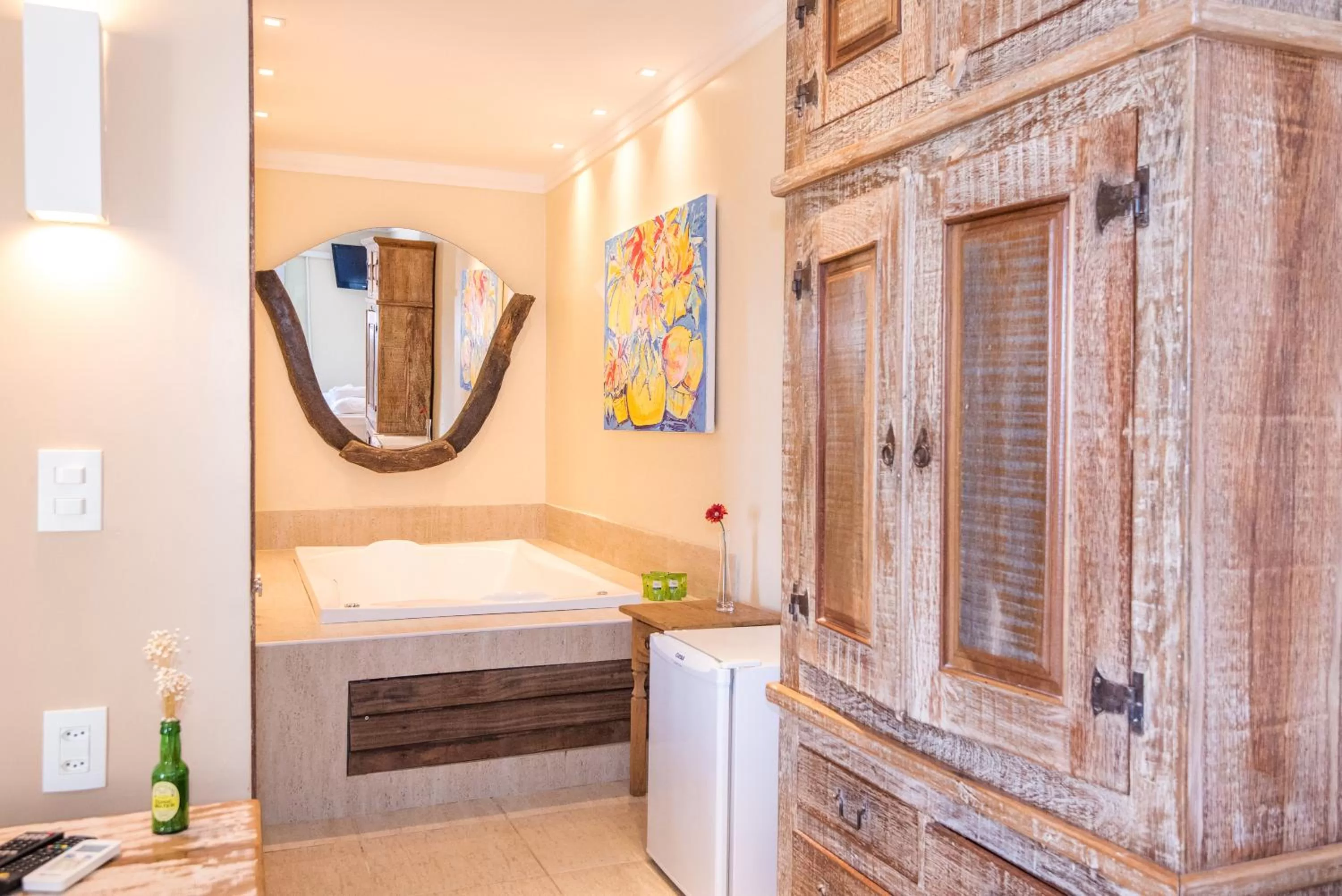 Bathroom in Pousada La Dolce Vita