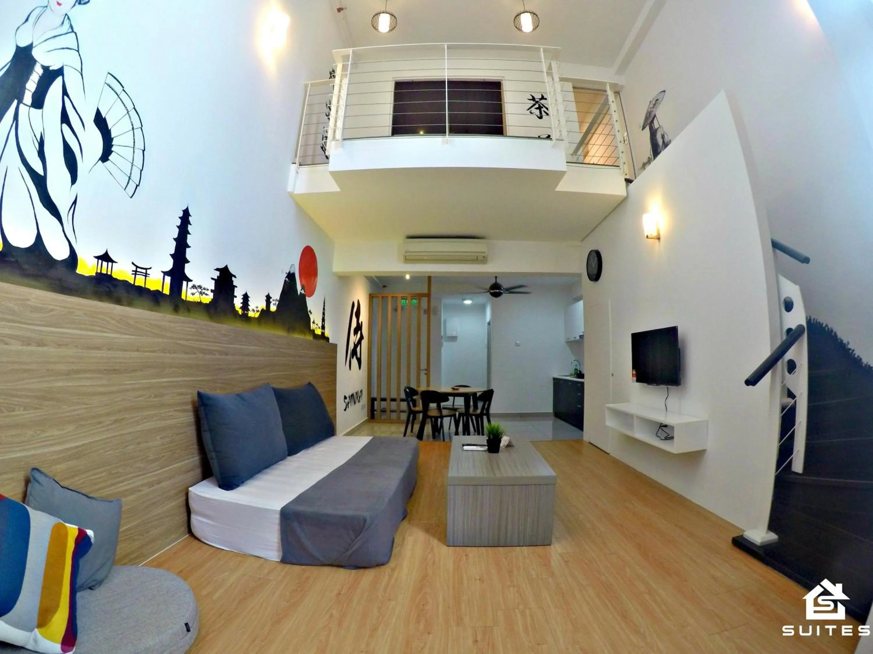 Photo of the whole room in S-Suites@The Scott Garden