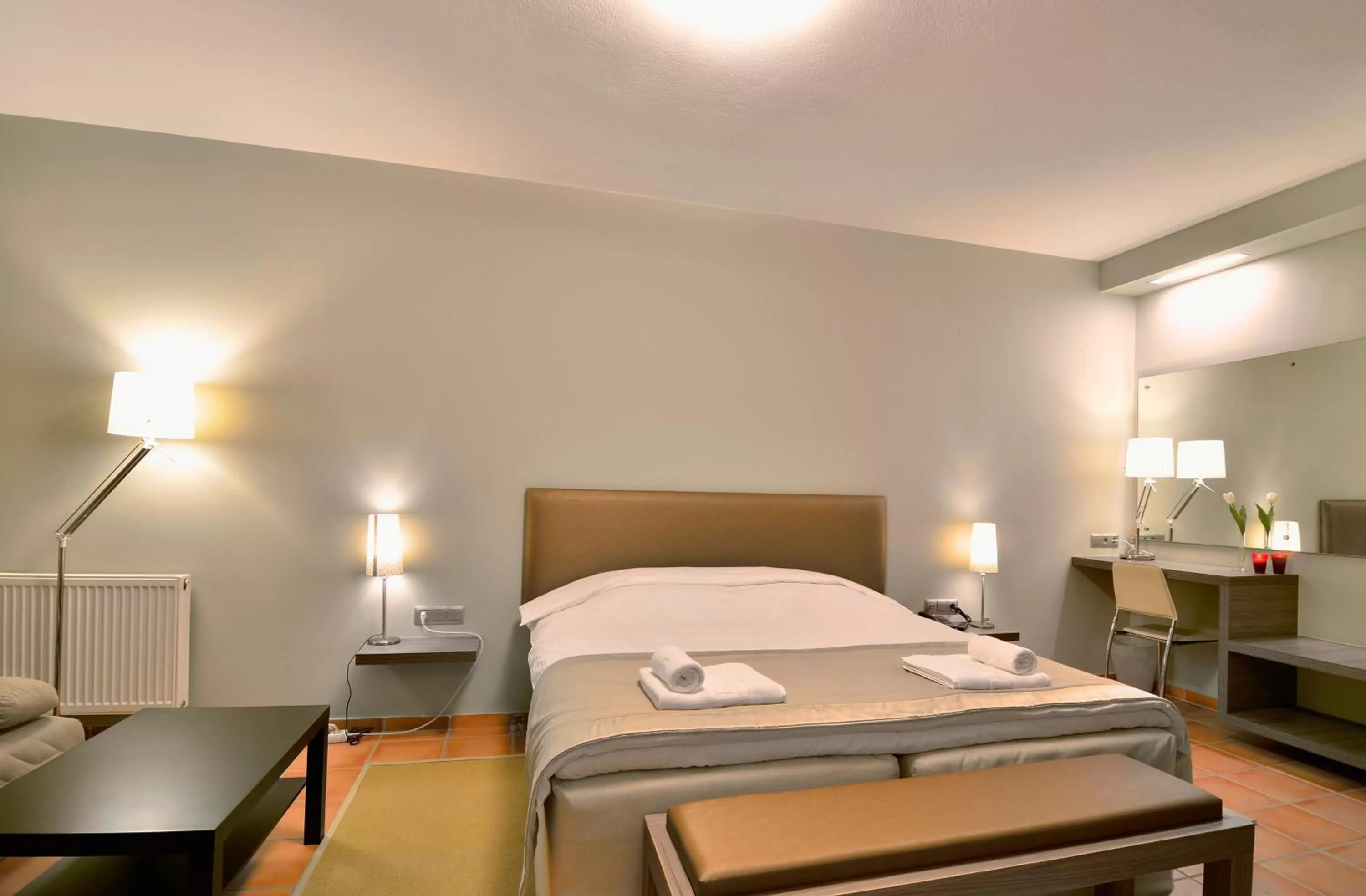 Bed in Ellopia Point Hotel