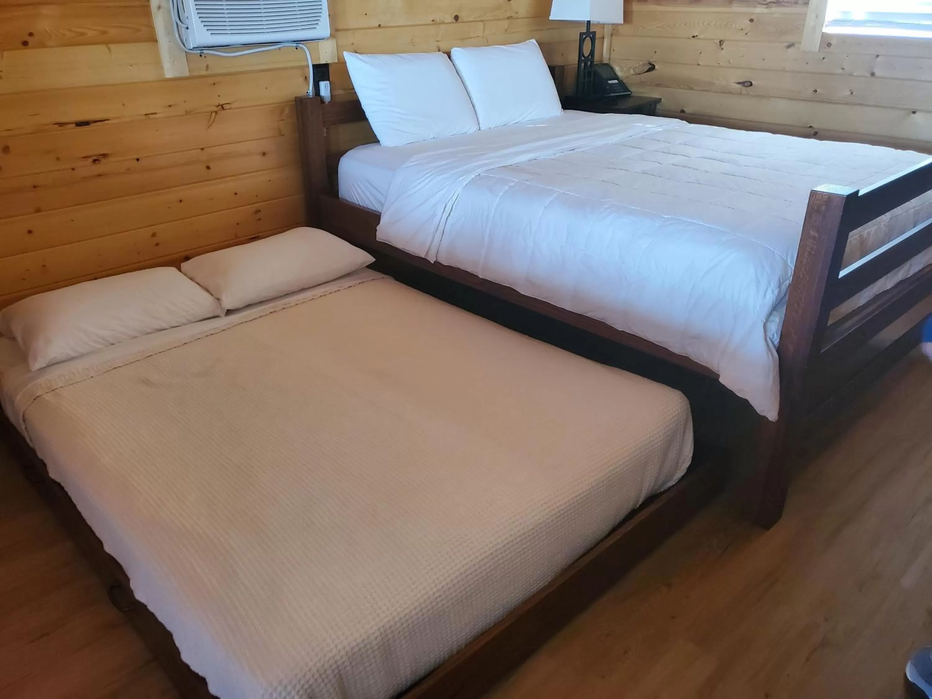 Bed in Cabins at Grand Canyon West