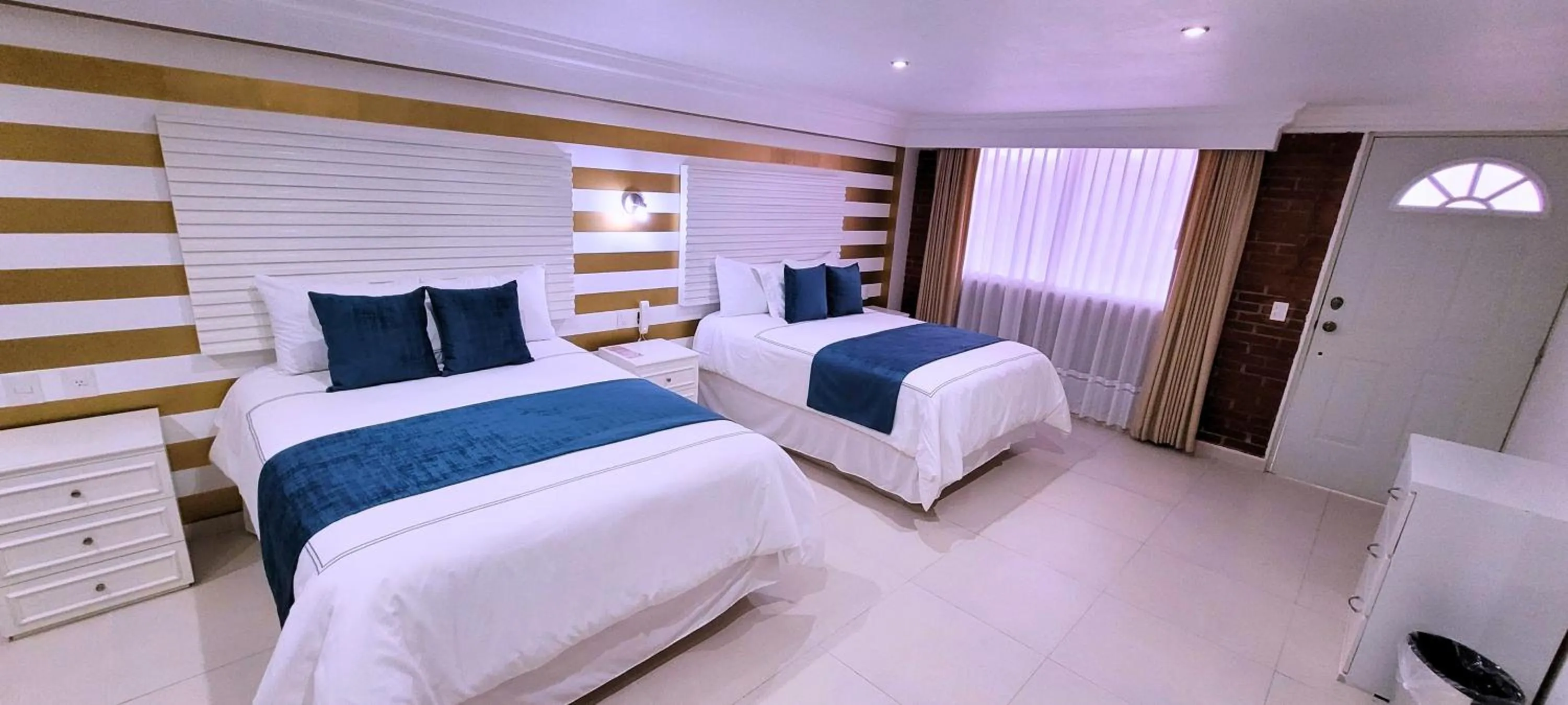 Bed in Hotel Tierras Blancas