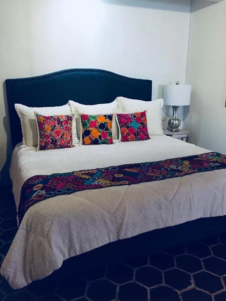 Bed in Del Centro Hotel Bernal