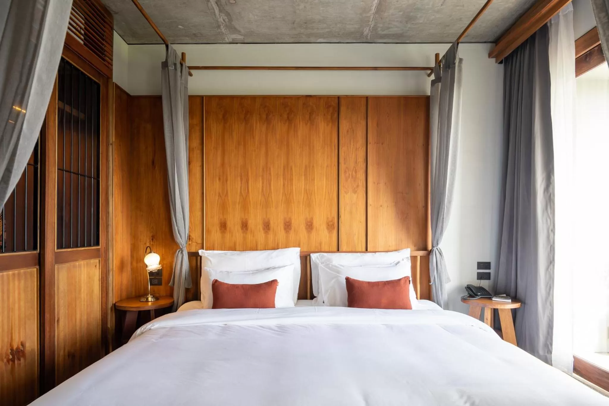 Bed in Hotel Gahn Khao Lak